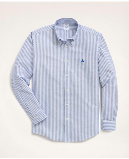 Regent Regular-Fit Sport Shirt, Non Iron Oxford Button-Down Collar Stripe, image 1