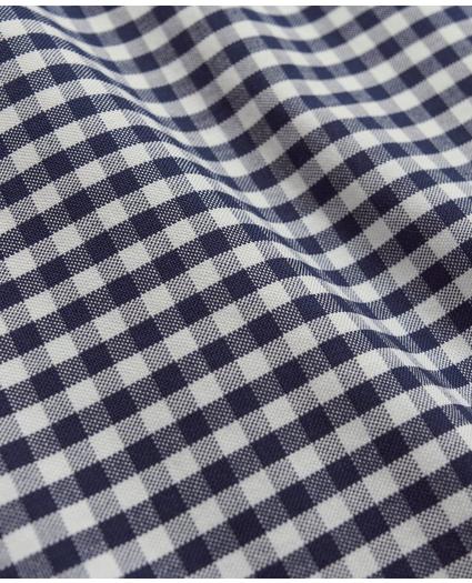 Stretch Non-Iron Oxford Button-Down Collar, Gingham Sport Shirt, image 4