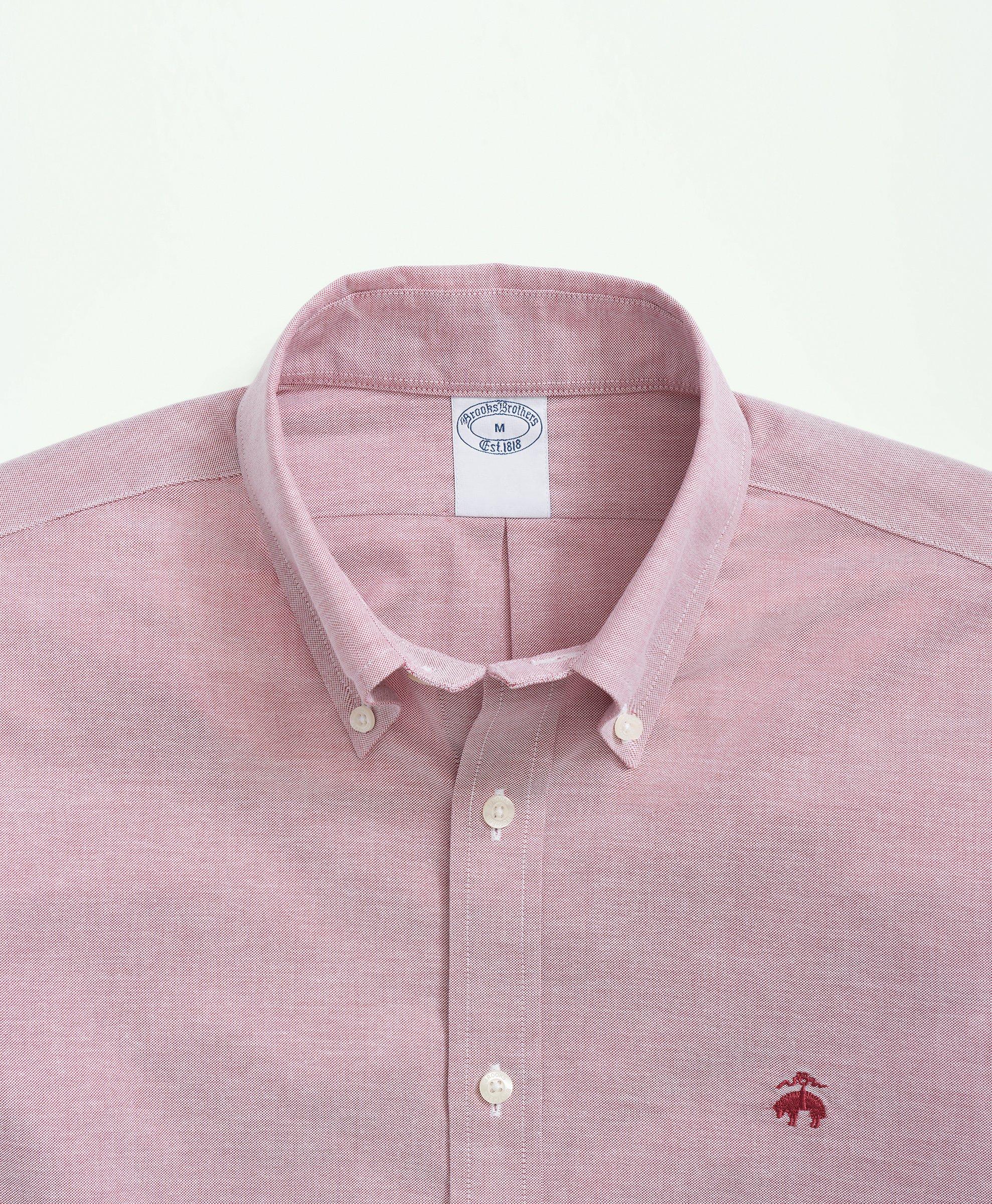 Stretch Non-Iron Oxford Button-Down Collar Sport Shirt