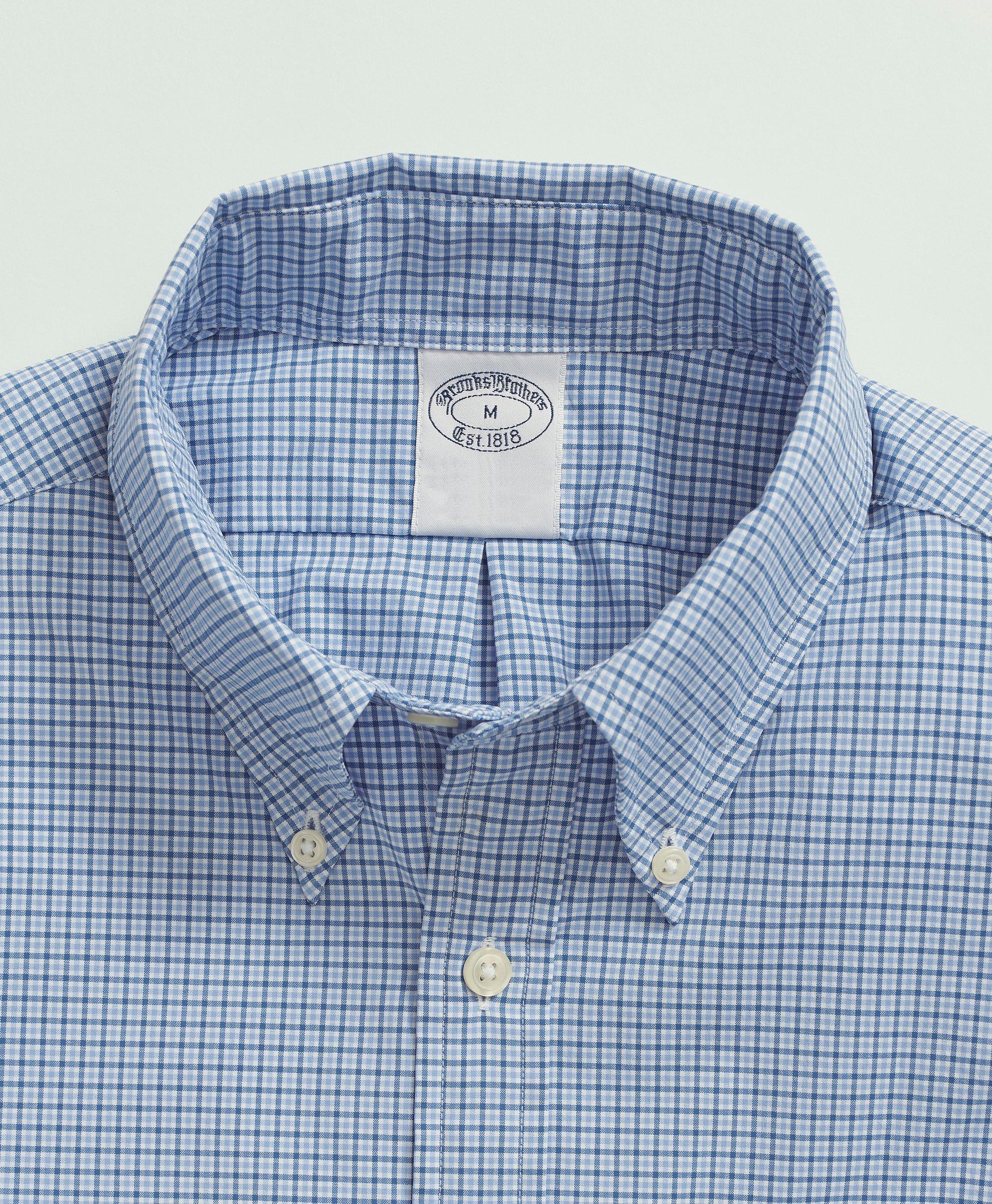 Brooks Brothers Stretch Performance Series, Check Sport Shirt