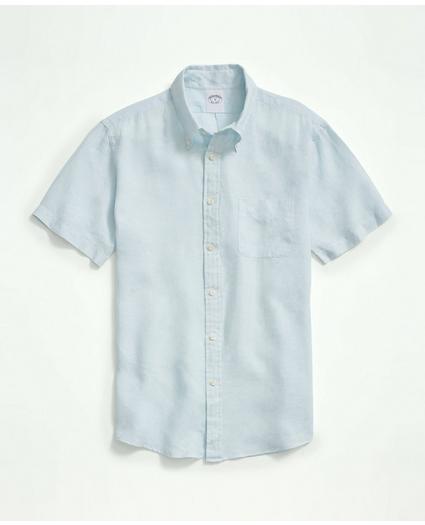 Irish Linen Short-Sleeve Sport Shirt, image 1