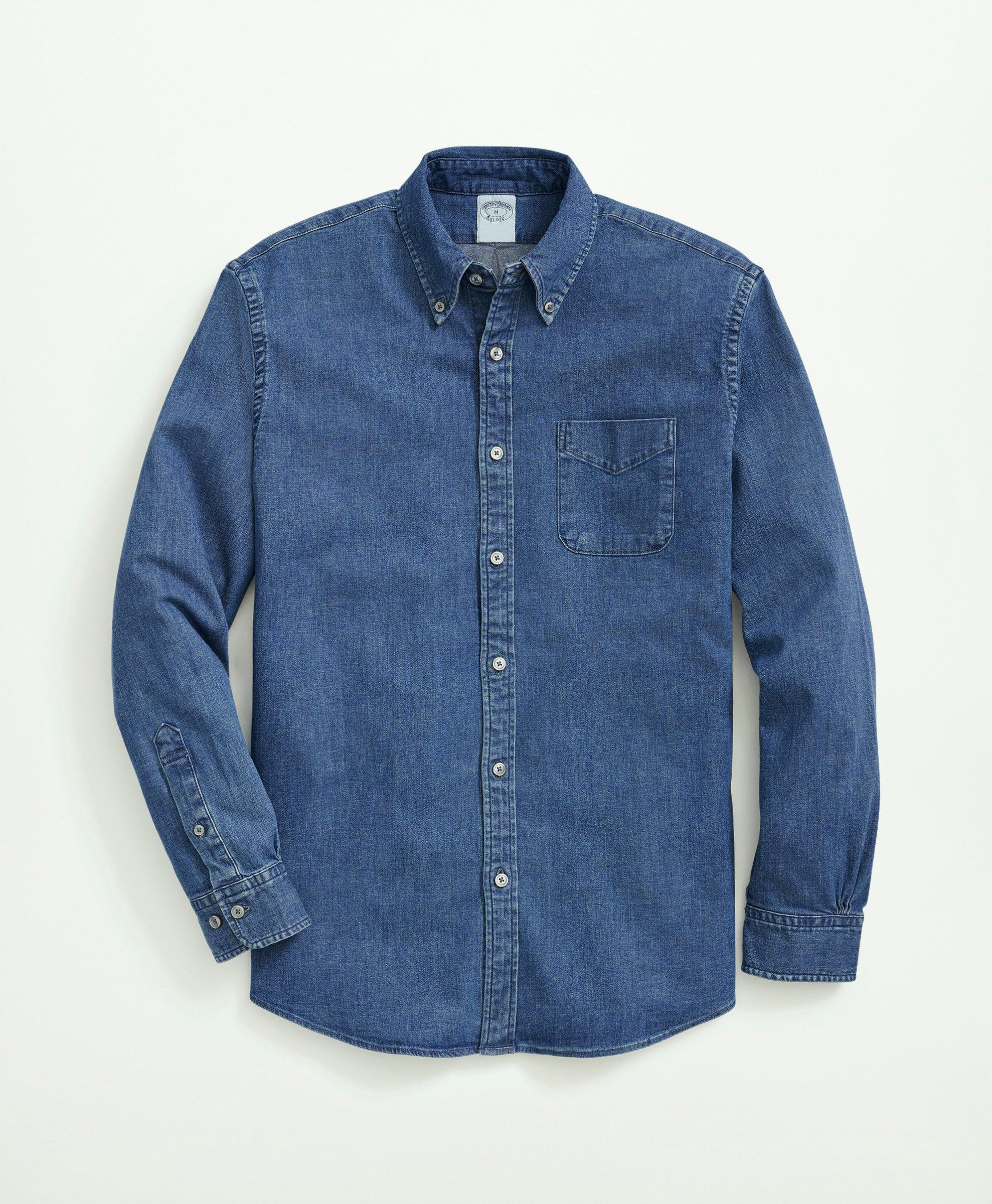 Denim store sport shirt