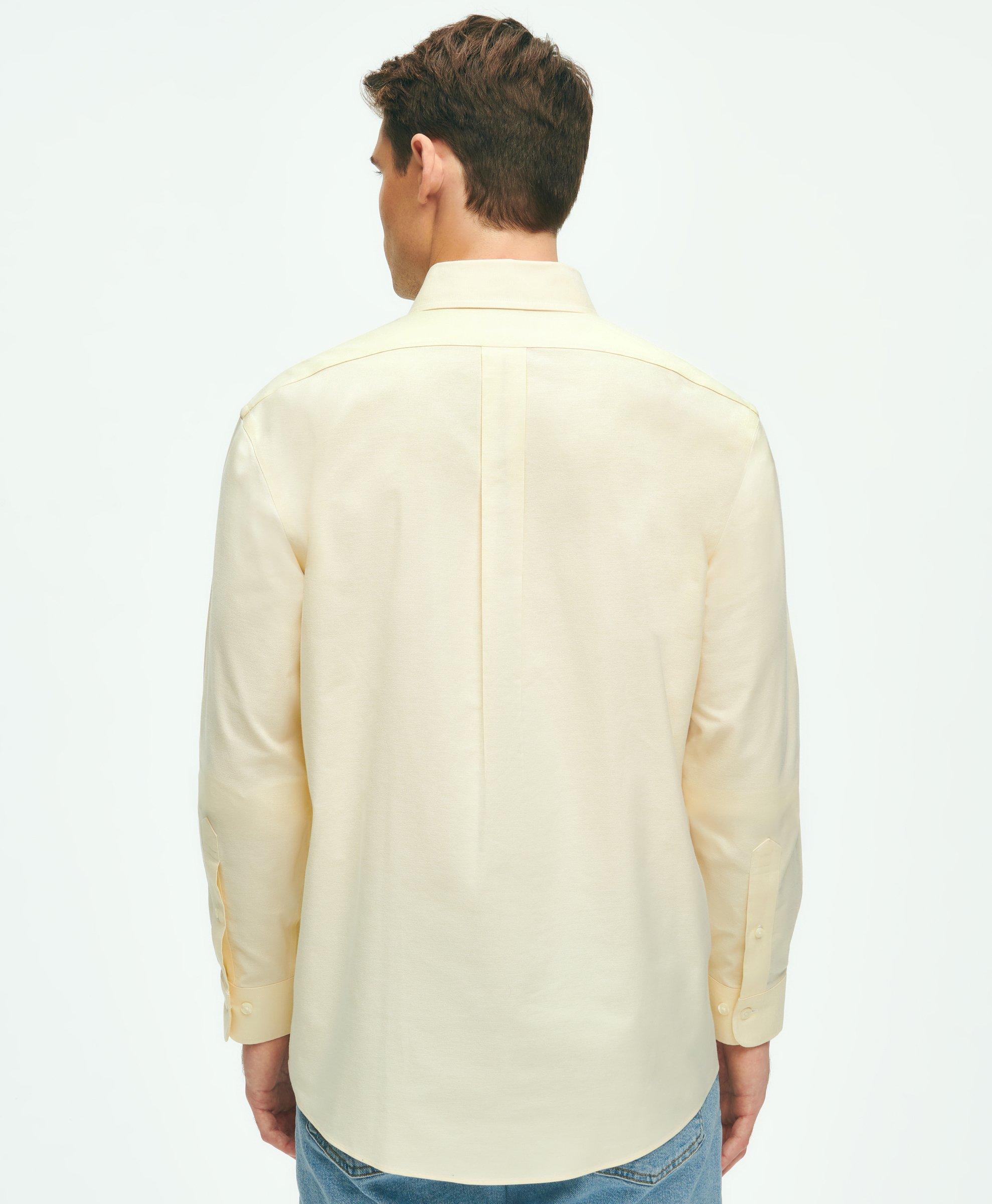 cream polo button down