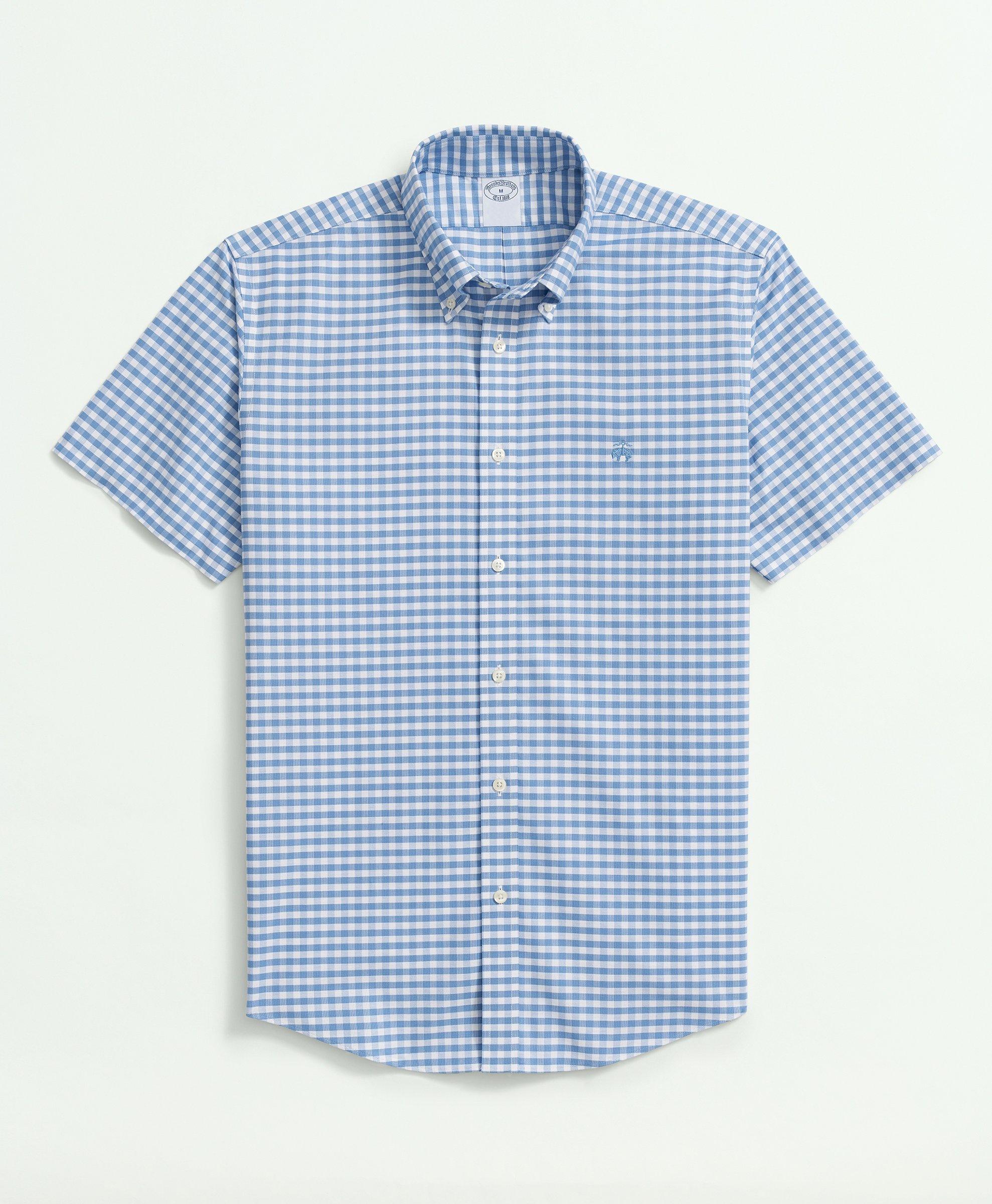 No iron short sleeve dress shirts on sale