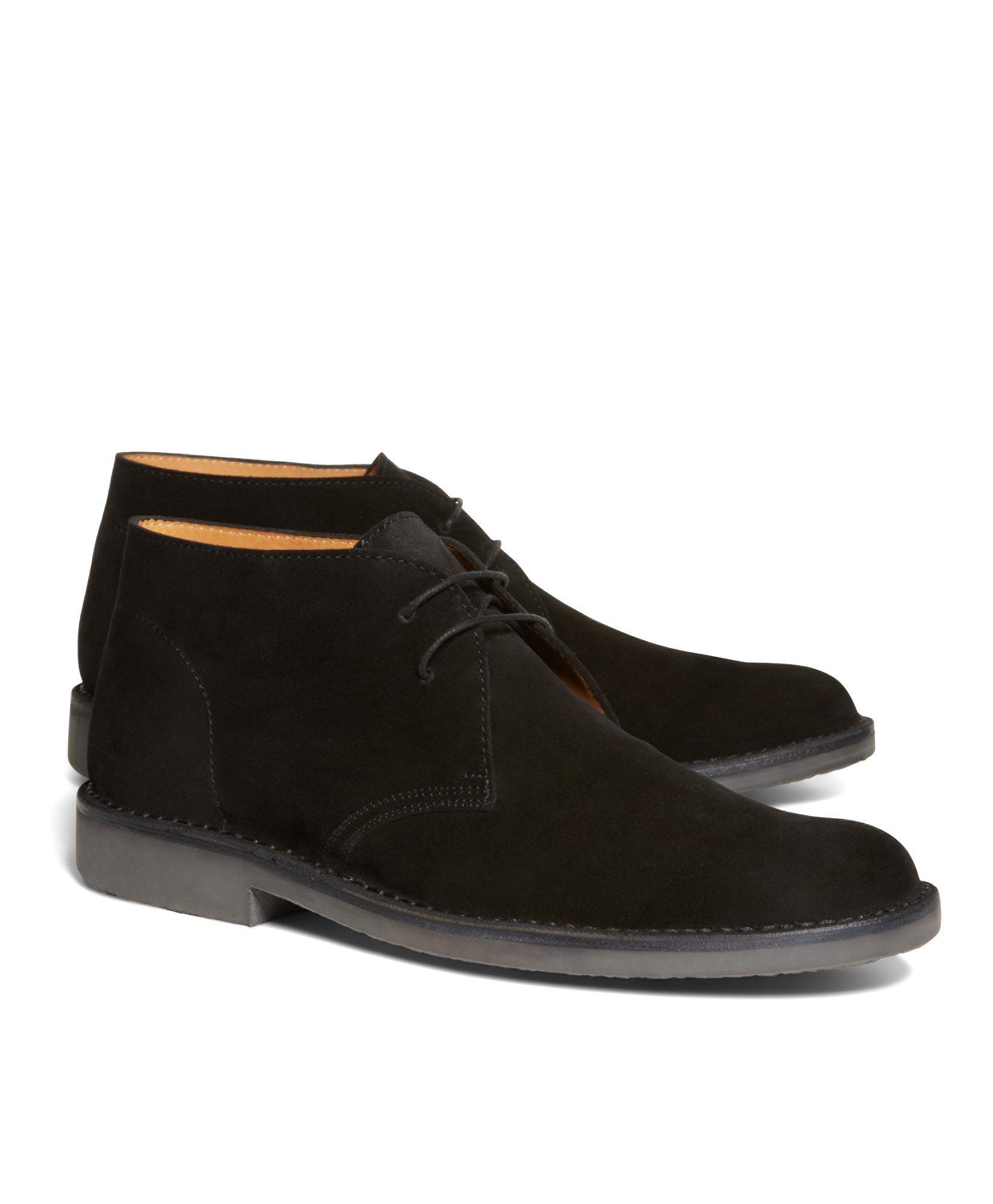 Men's Suede Field Chukka Boots | Brooks Brothers