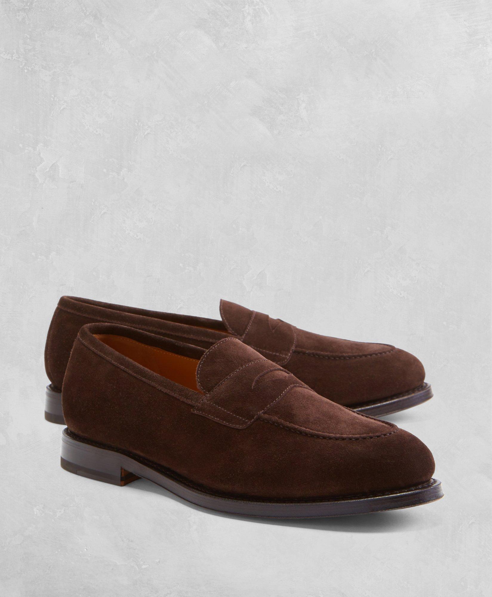 Brooks brothers hot sale penny loafers