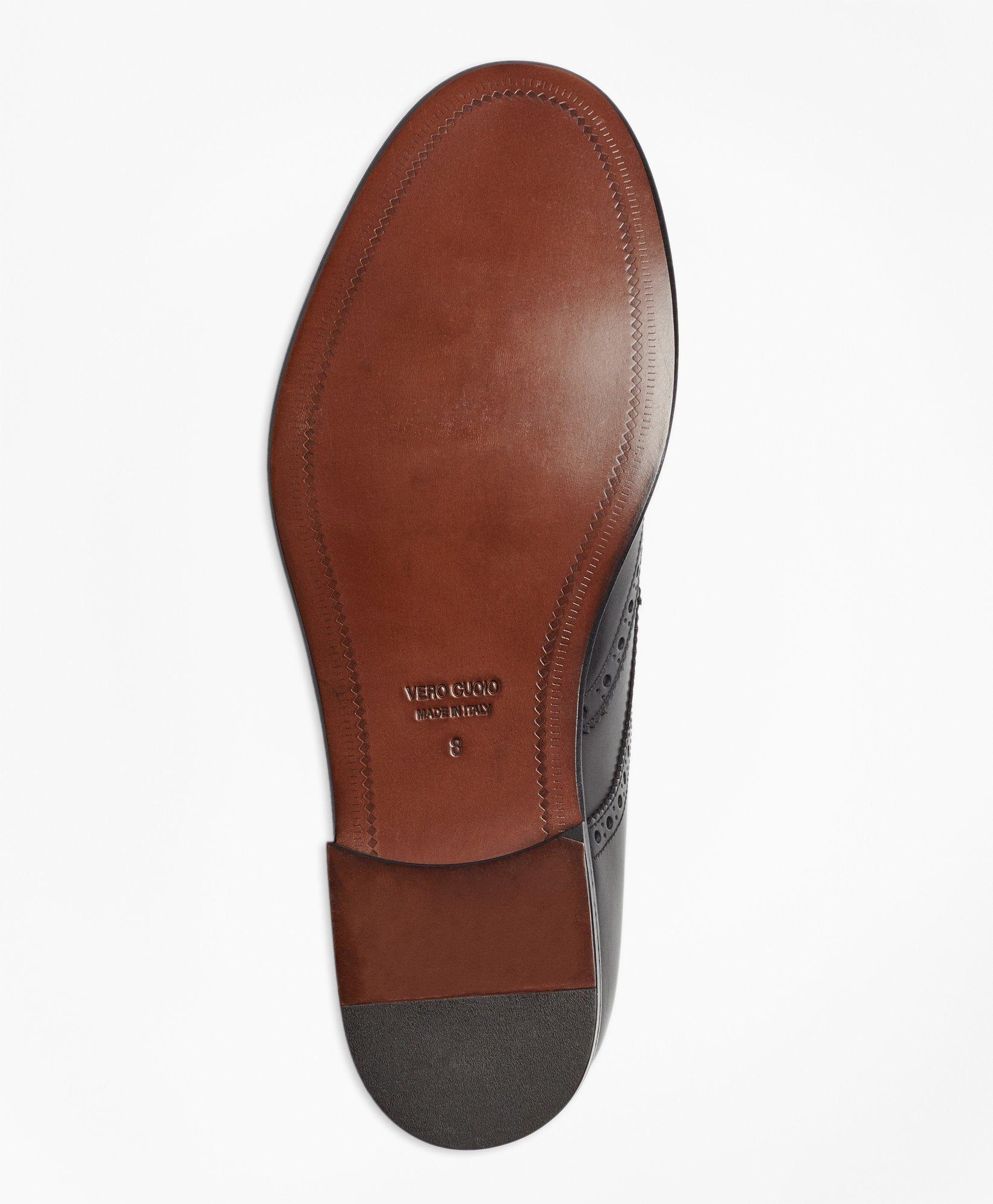 Brooks brothers wingtip on sale shoes