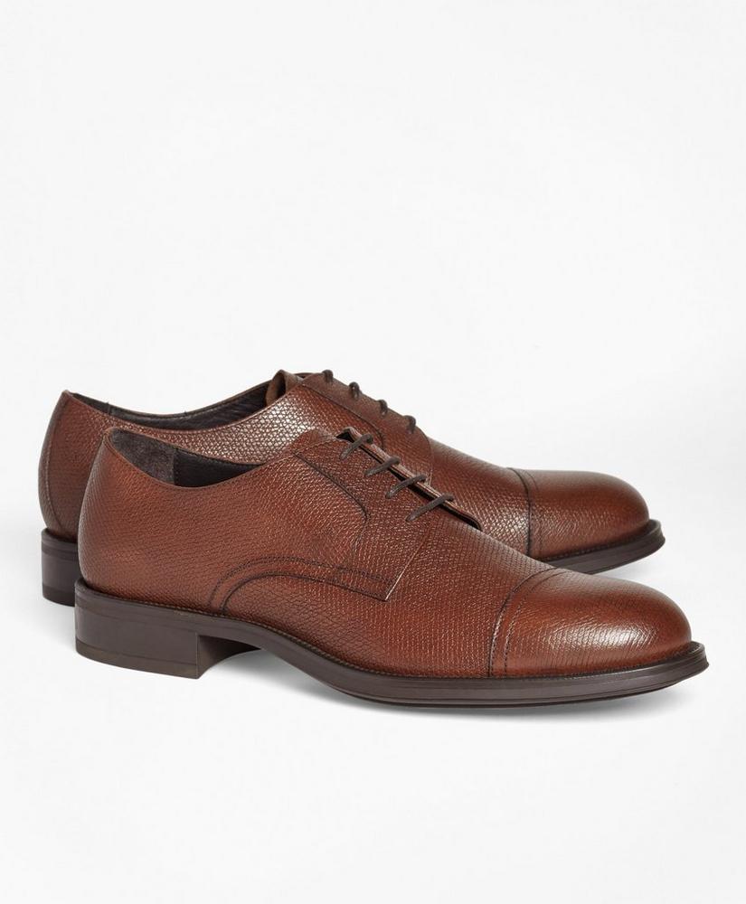 1818 Footwear Textured Leather Captoes, image 1