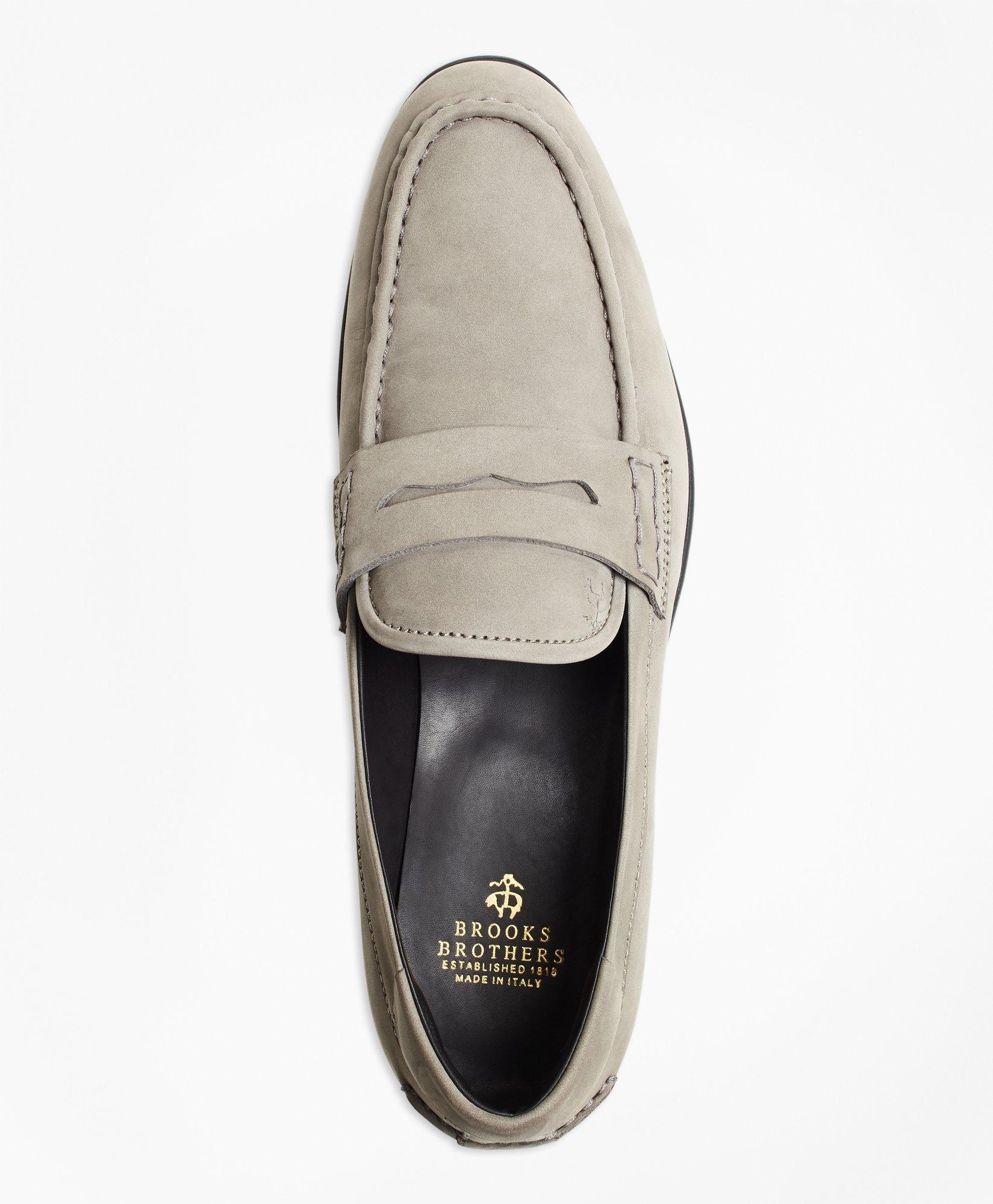 Brooks brothers cheap suede loafers