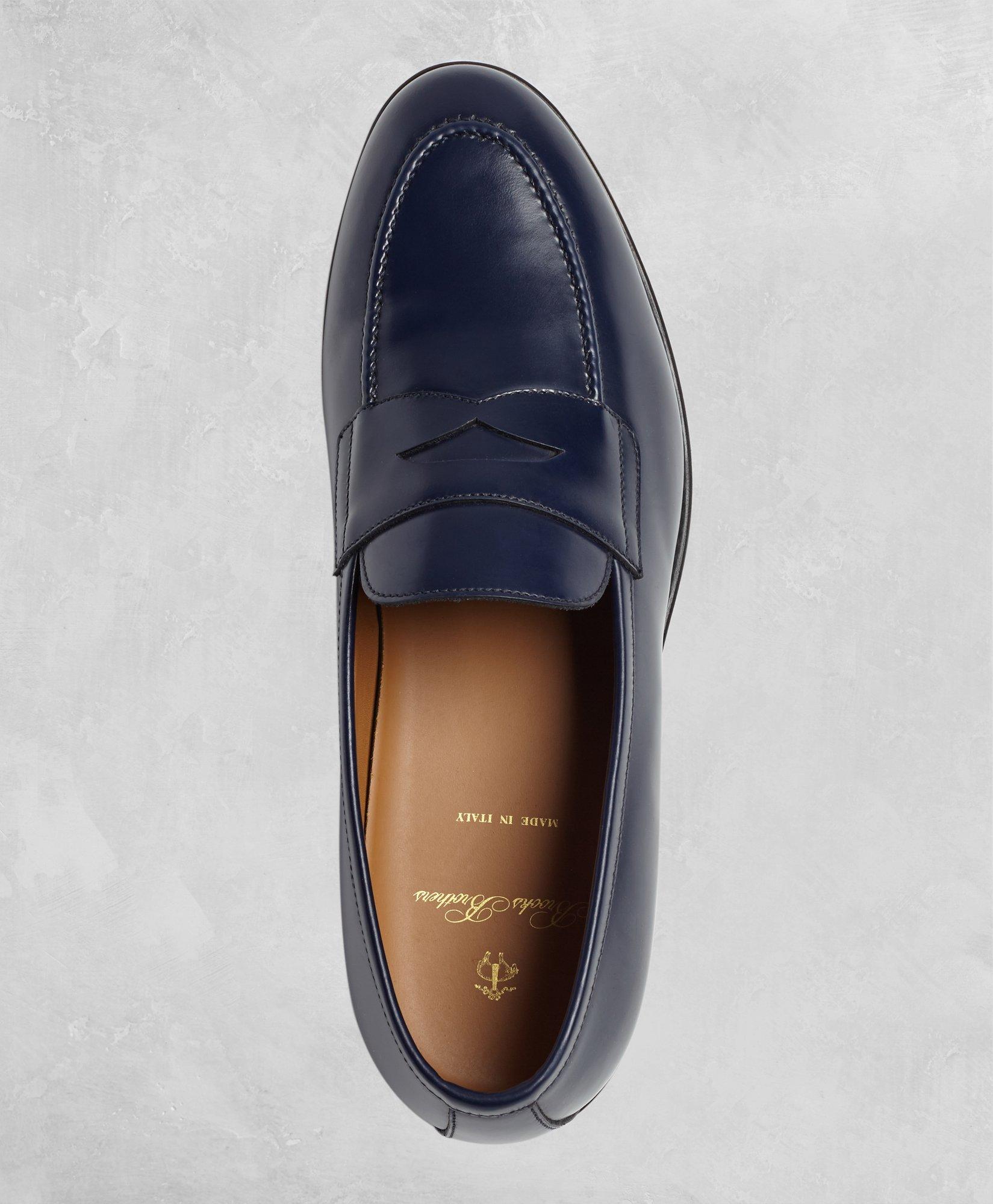 Brooks brothers hot sale penny loafers