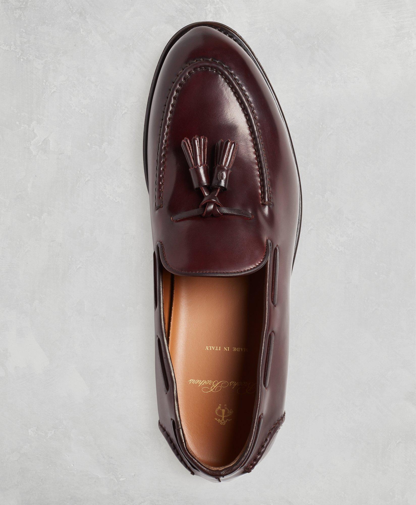 Brooks Brothers Cordvan Loafers by Alden