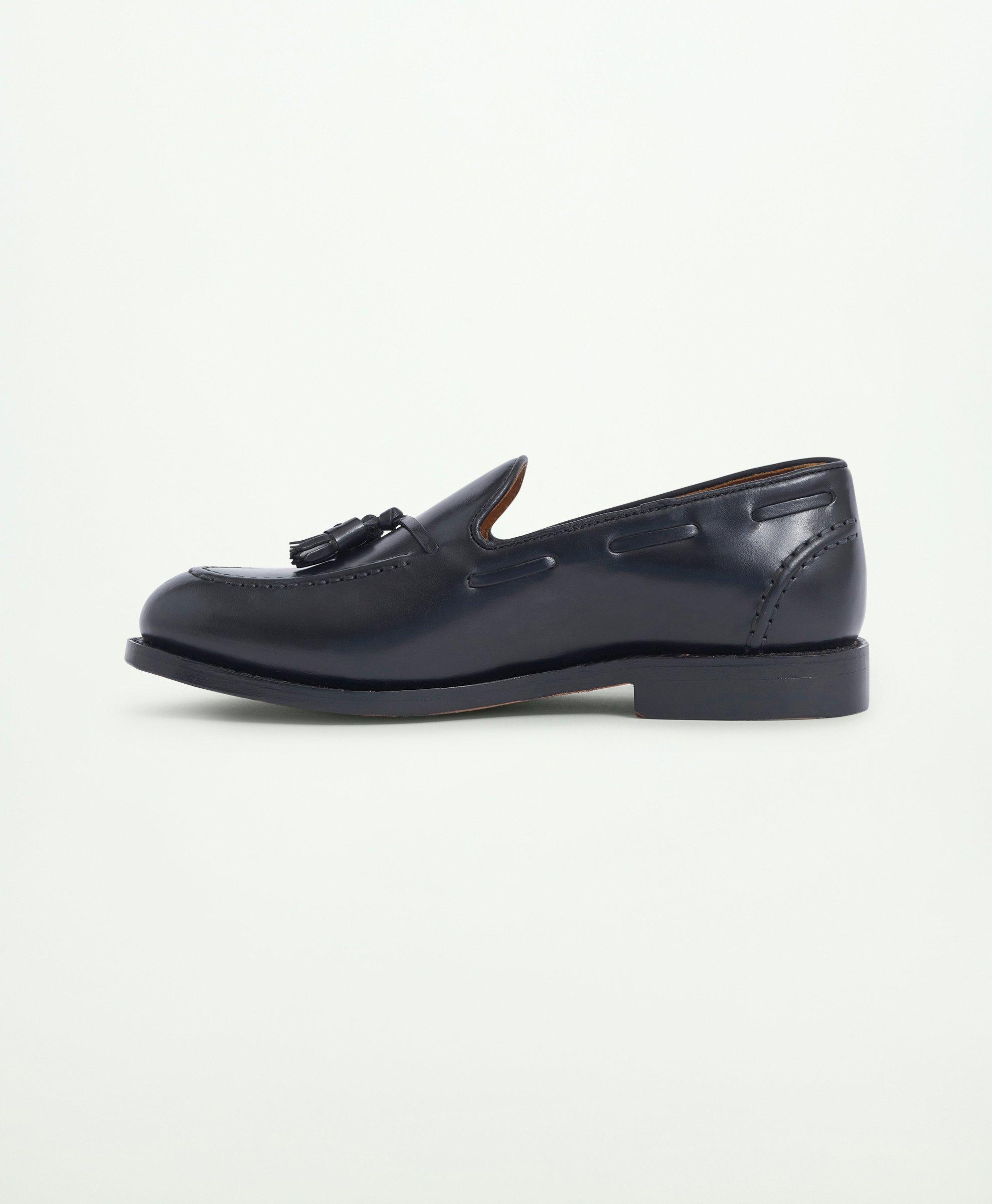 Boys black best sale tassel loafers