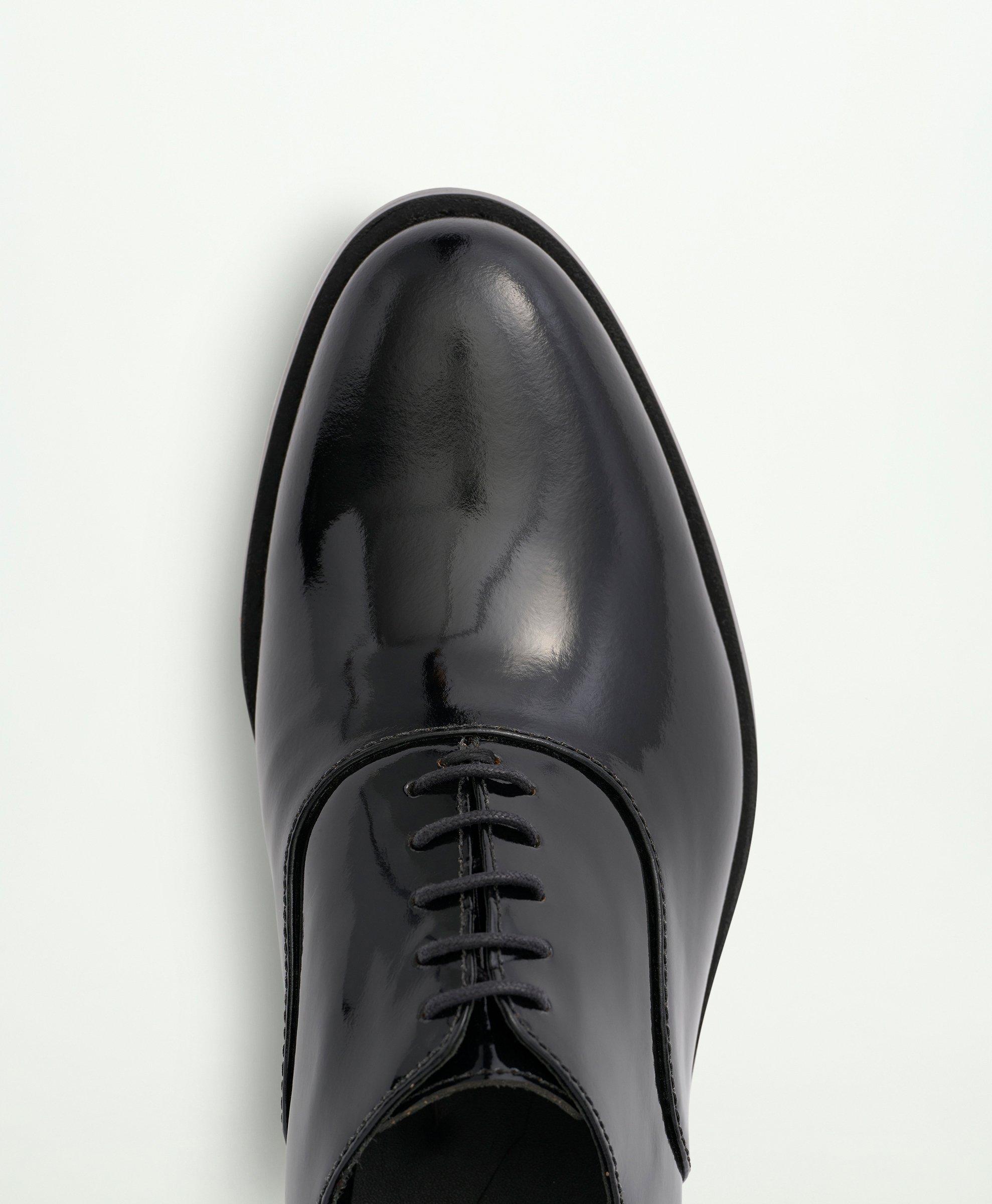 Patent Leather Oxford Dress Shoe - Black, Shoes