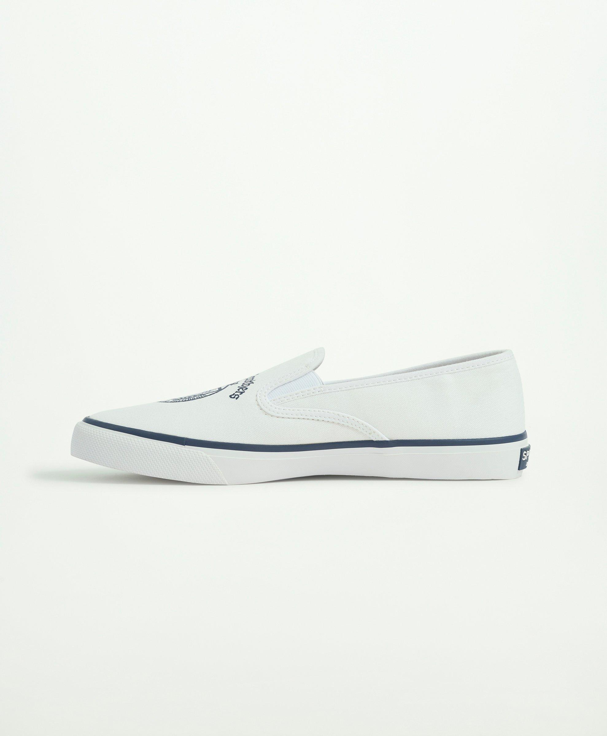 Sperry slip shop on white