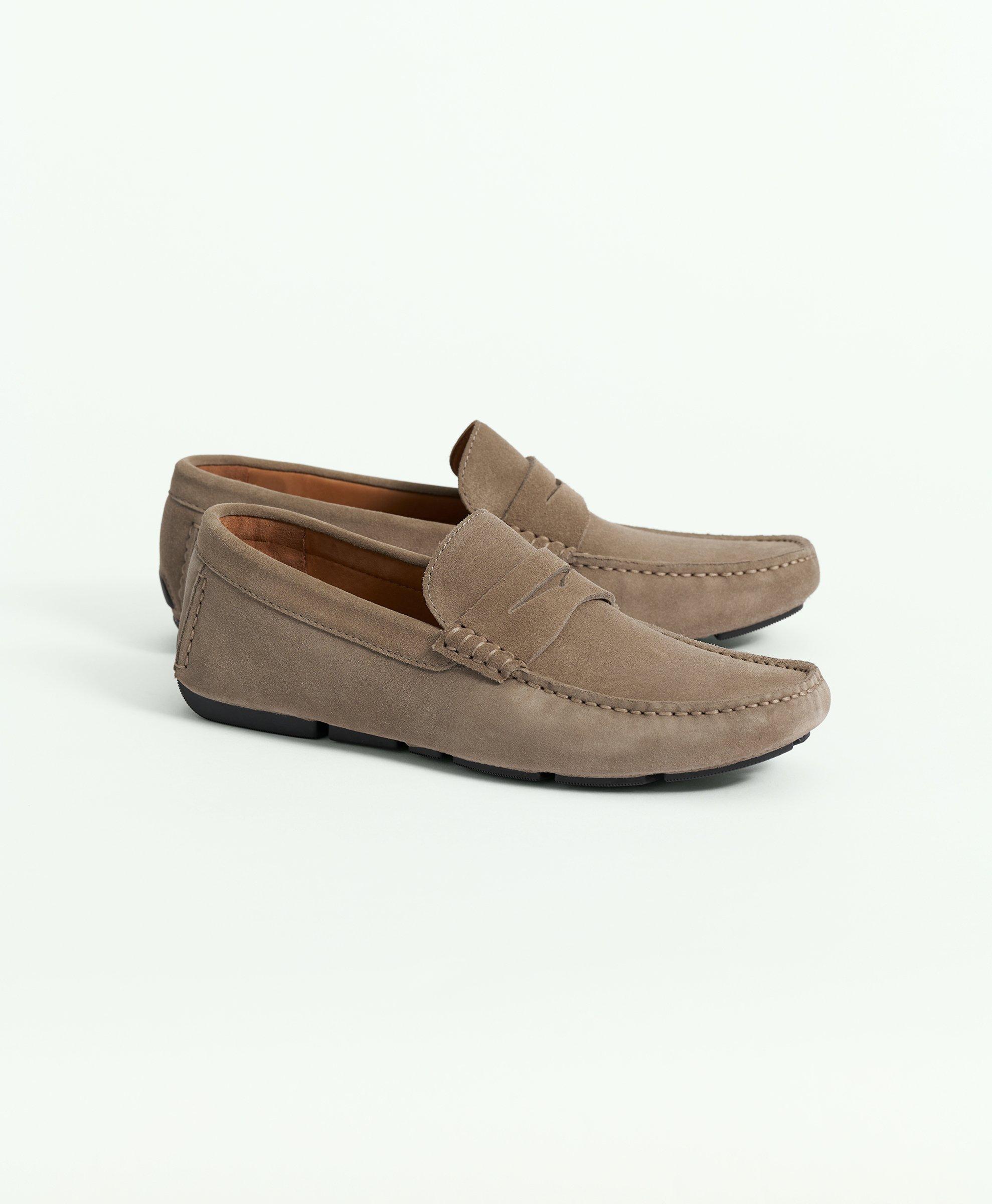 Brooks brothers online slippers