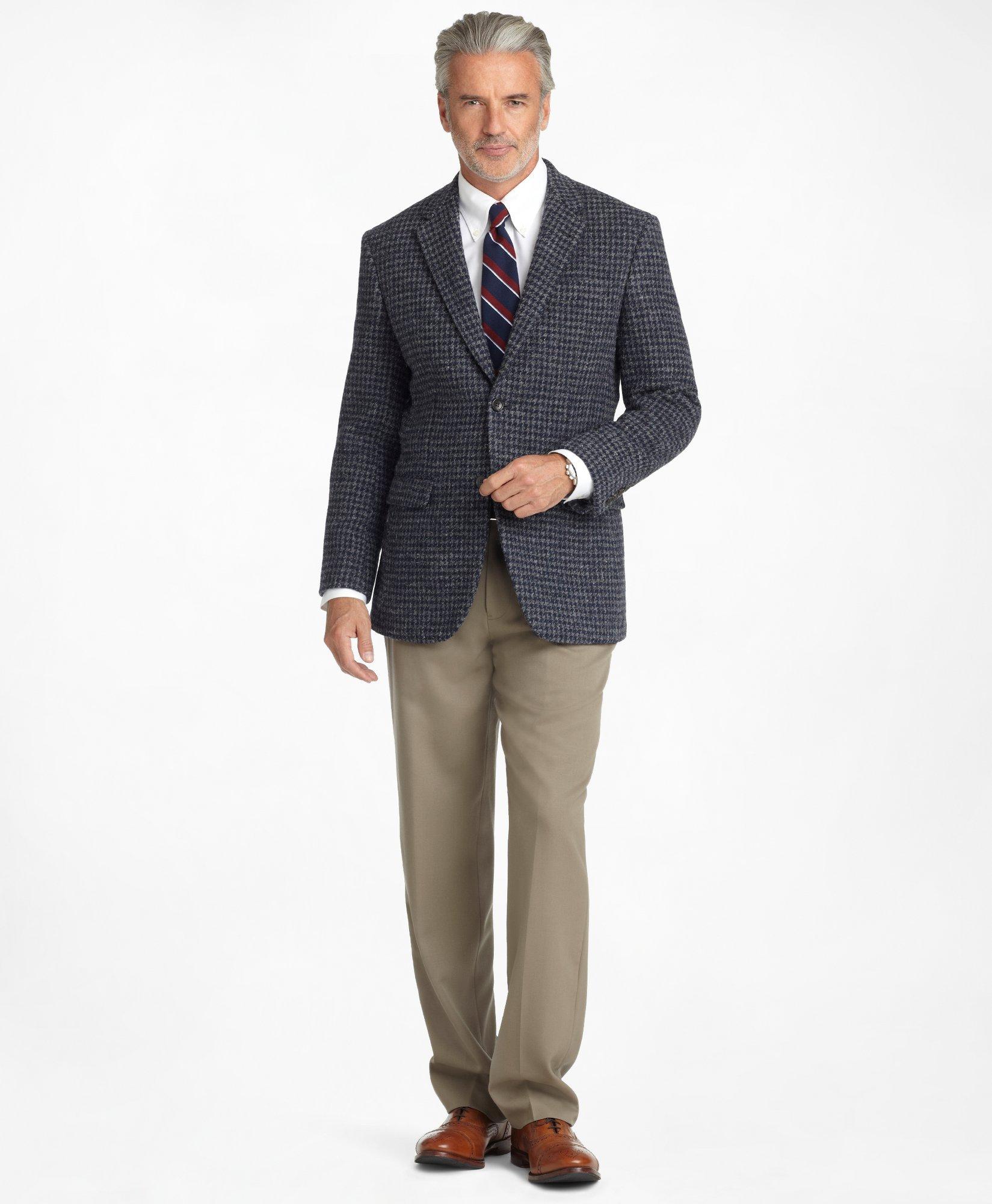 Madison Fit Flat-Front Classic Gabardine Trousers, image 2