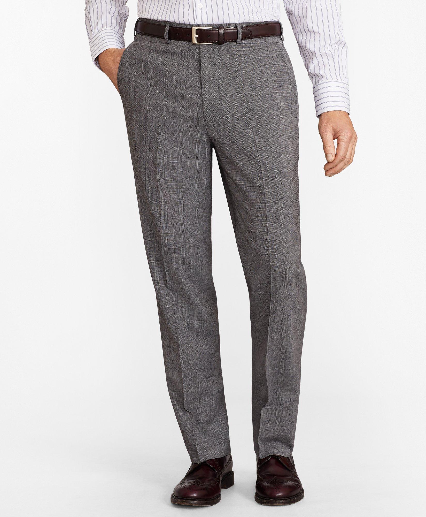 Madison Fit BrooksCool® Micro-Check Trousers