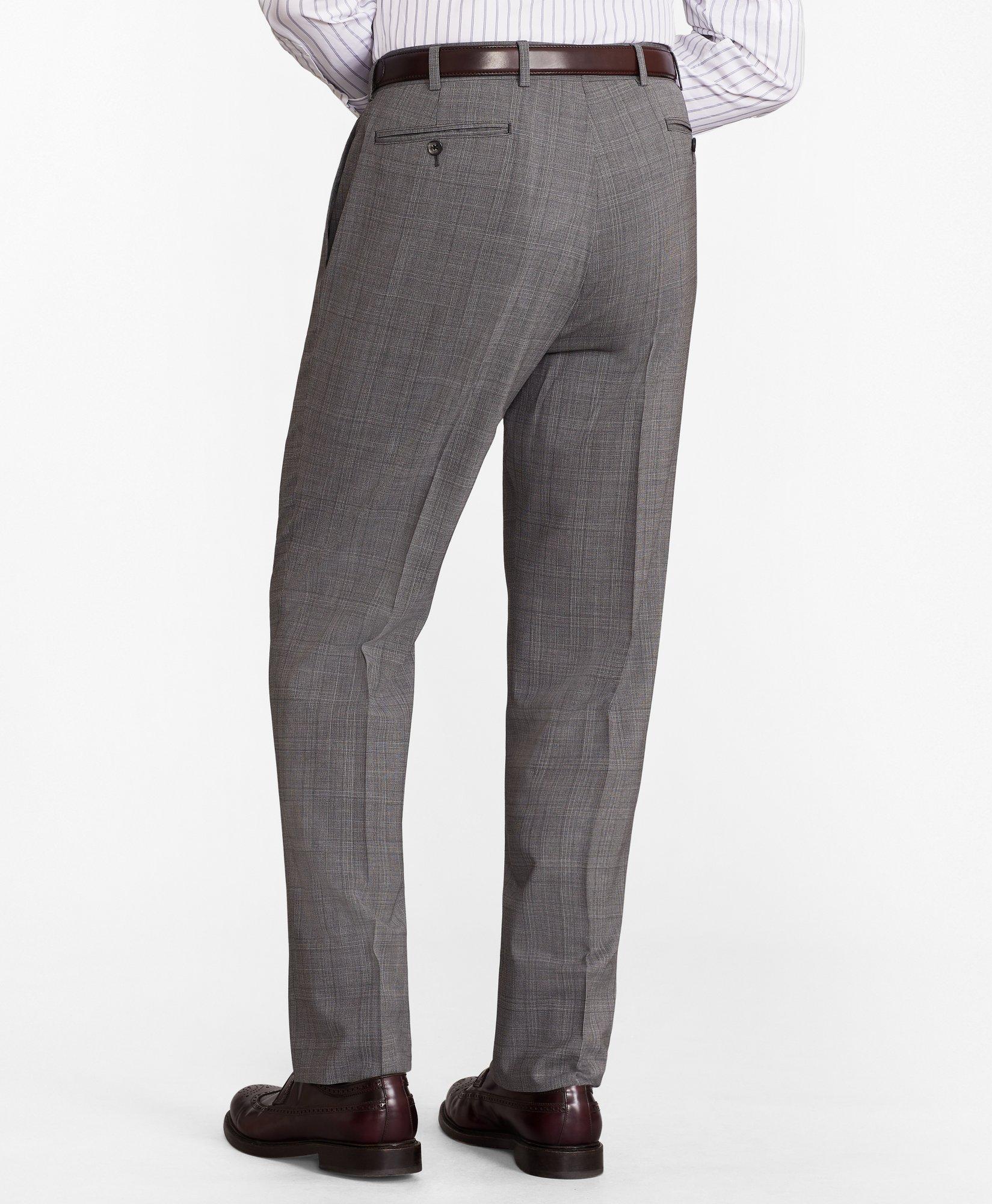Madison Fit BrooksCool® Micro-Check Trousers