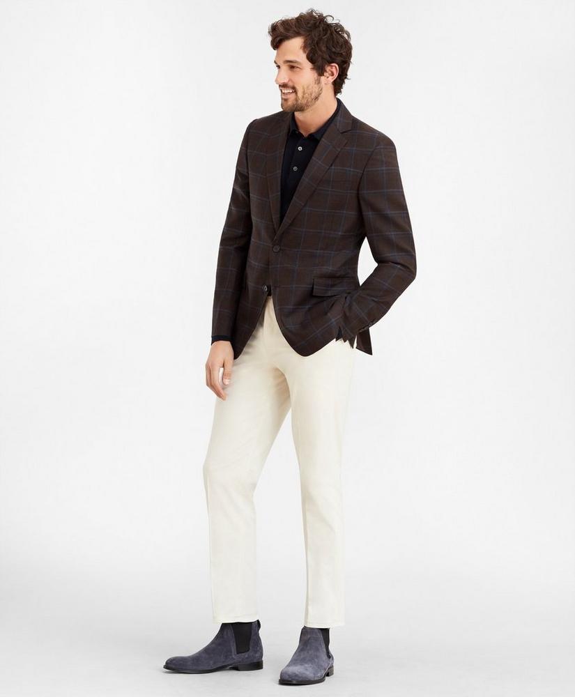 Regent Fit Stretch Supima® Cotton Trousers, image 2