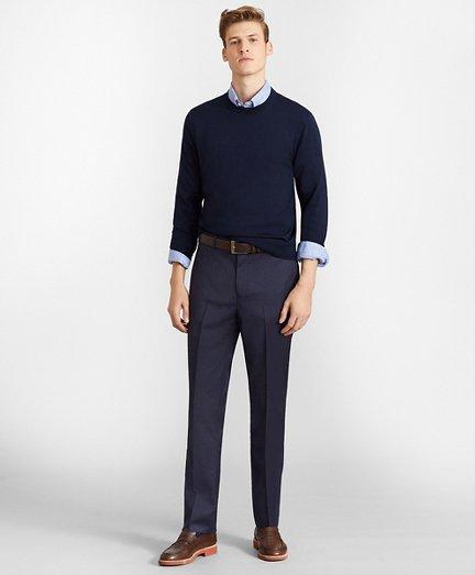 Brooks Brothers Flex Milano Fit Wool Trousers