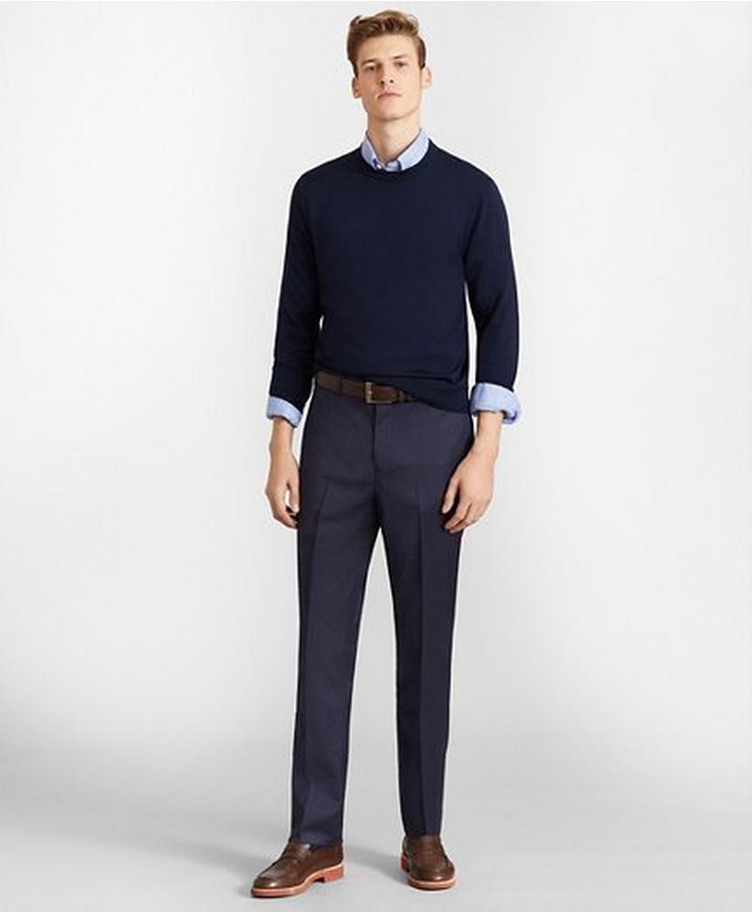 Brooks Brothers Flex Milano-Fit Wool Trousers, image 4