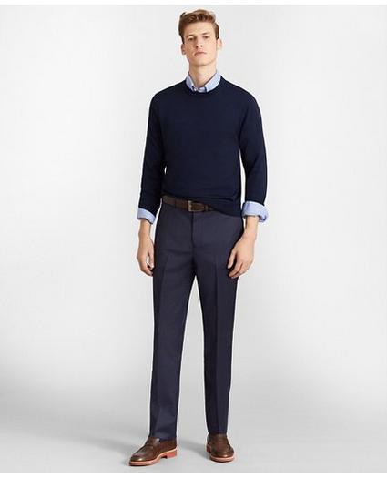BrooksFlex™ Milano-Fit Wool Trousers, image 4