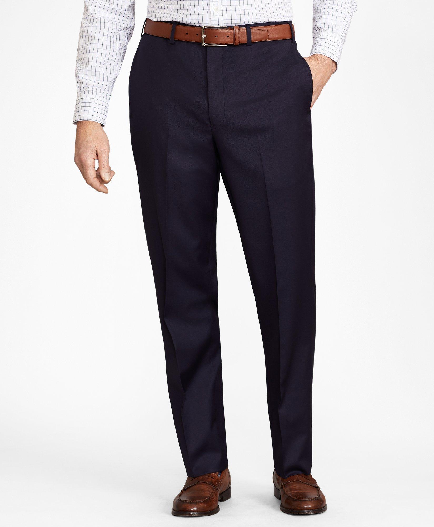 Brooks Brothers Flex Madison-Fit Wool Trousers, image 1