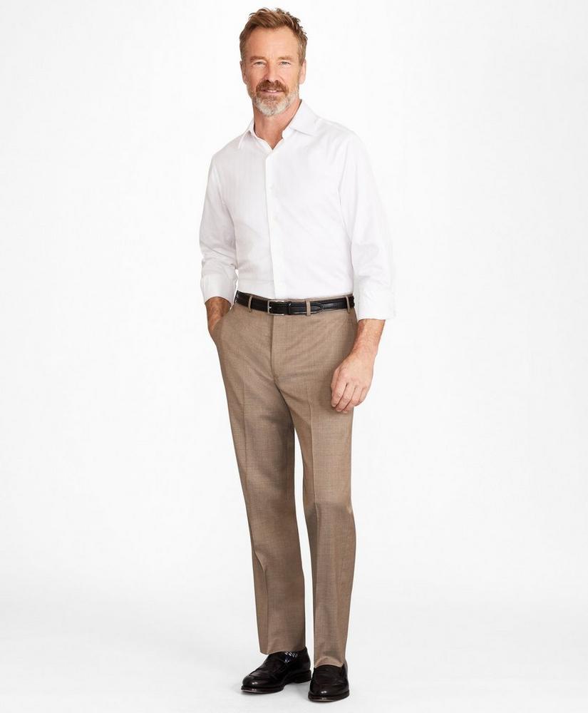 BrooksFlex™ Madison-Fit Wool Trousers, image 2