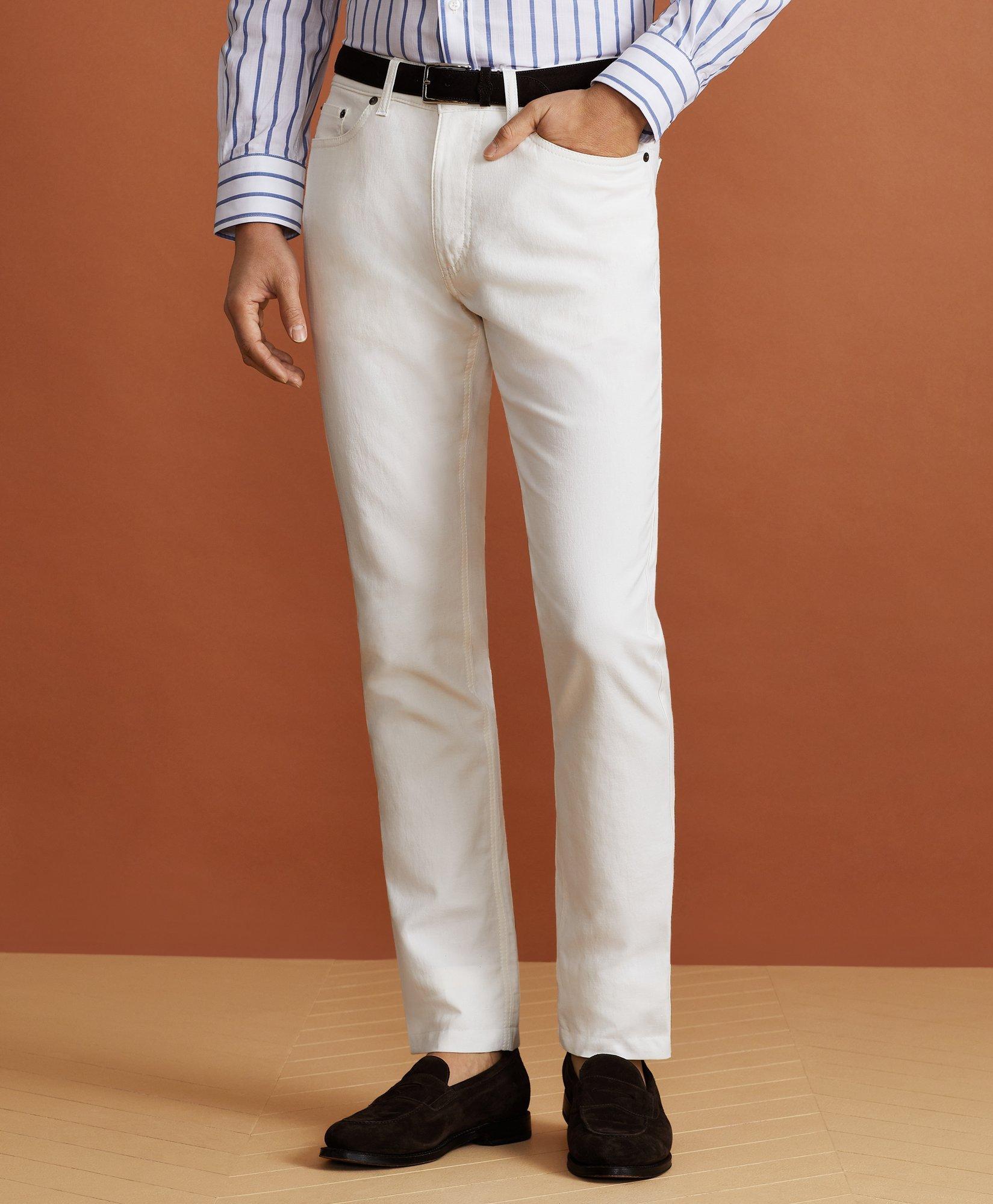 brooks brothers linen trousers