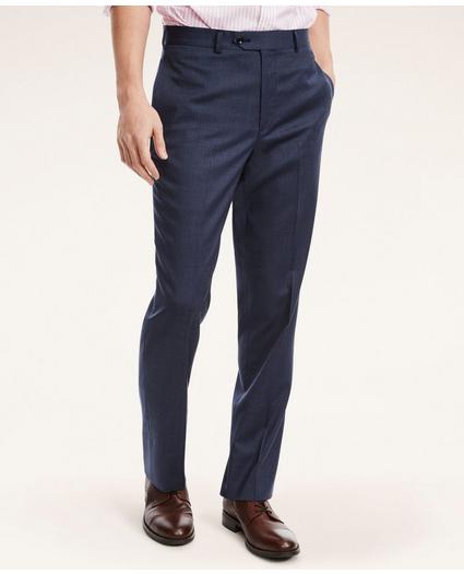 Brooks Brothers Flex Regent-Fit Mini-Houndstooth Wool Trousers, image 1