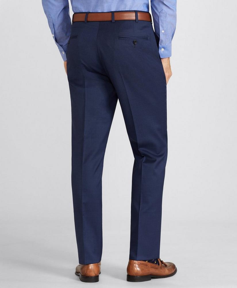 Brooks Brothers Flex Regent-Fit Micro-Check Wool Trousers, image 3