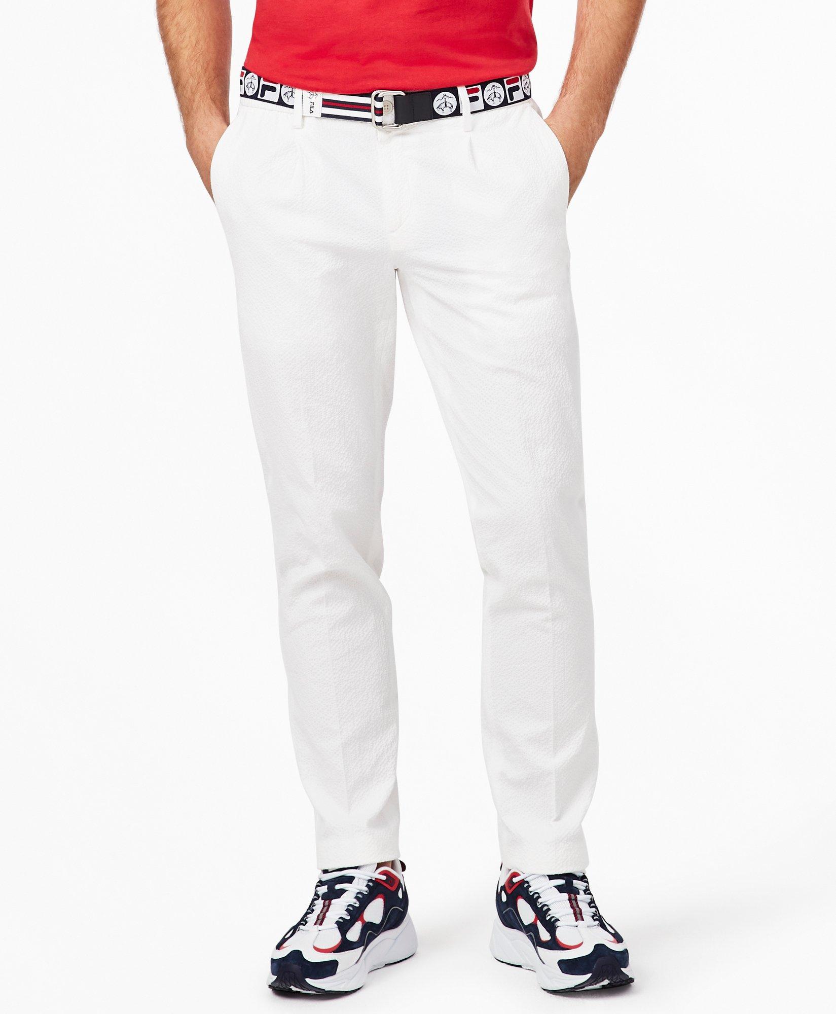 Brooks Brothers x FILA Women's Seersucker Championship Pants