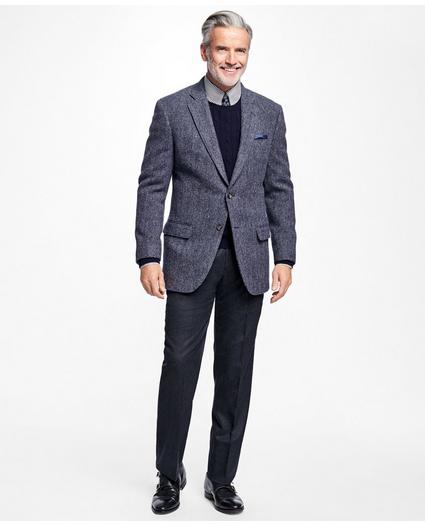 Madison Fit Wool Flannel Trousers, image 2