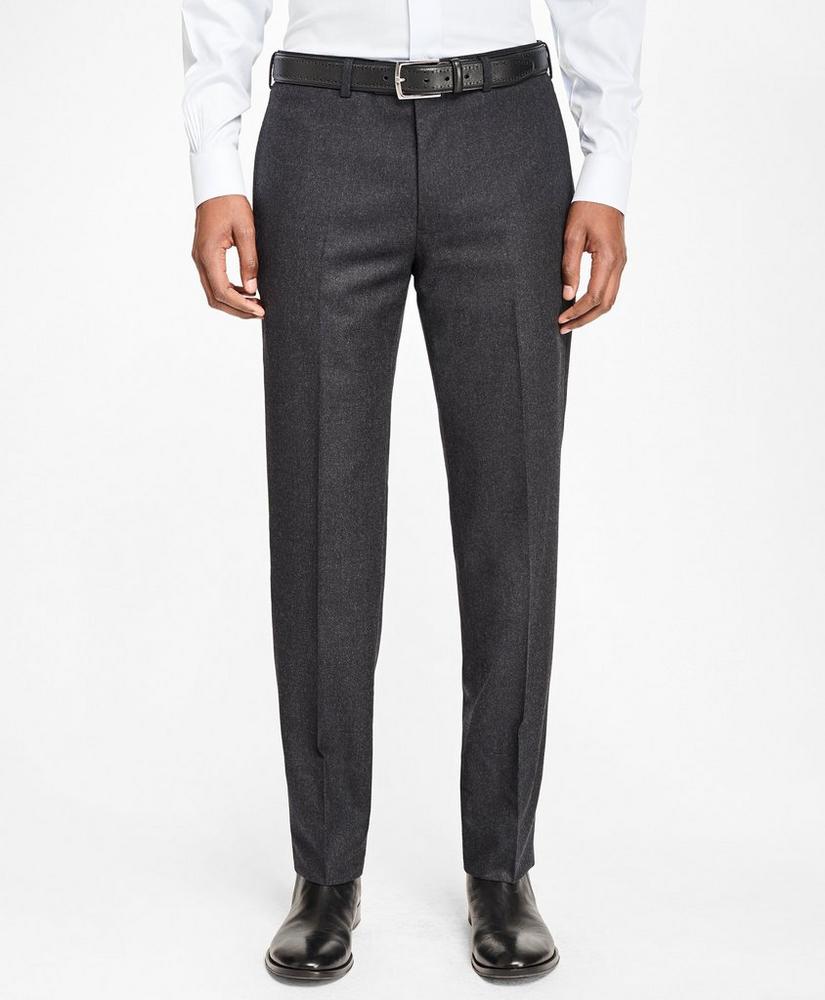 Milano Fit Wool Flannel Trousers, image 1