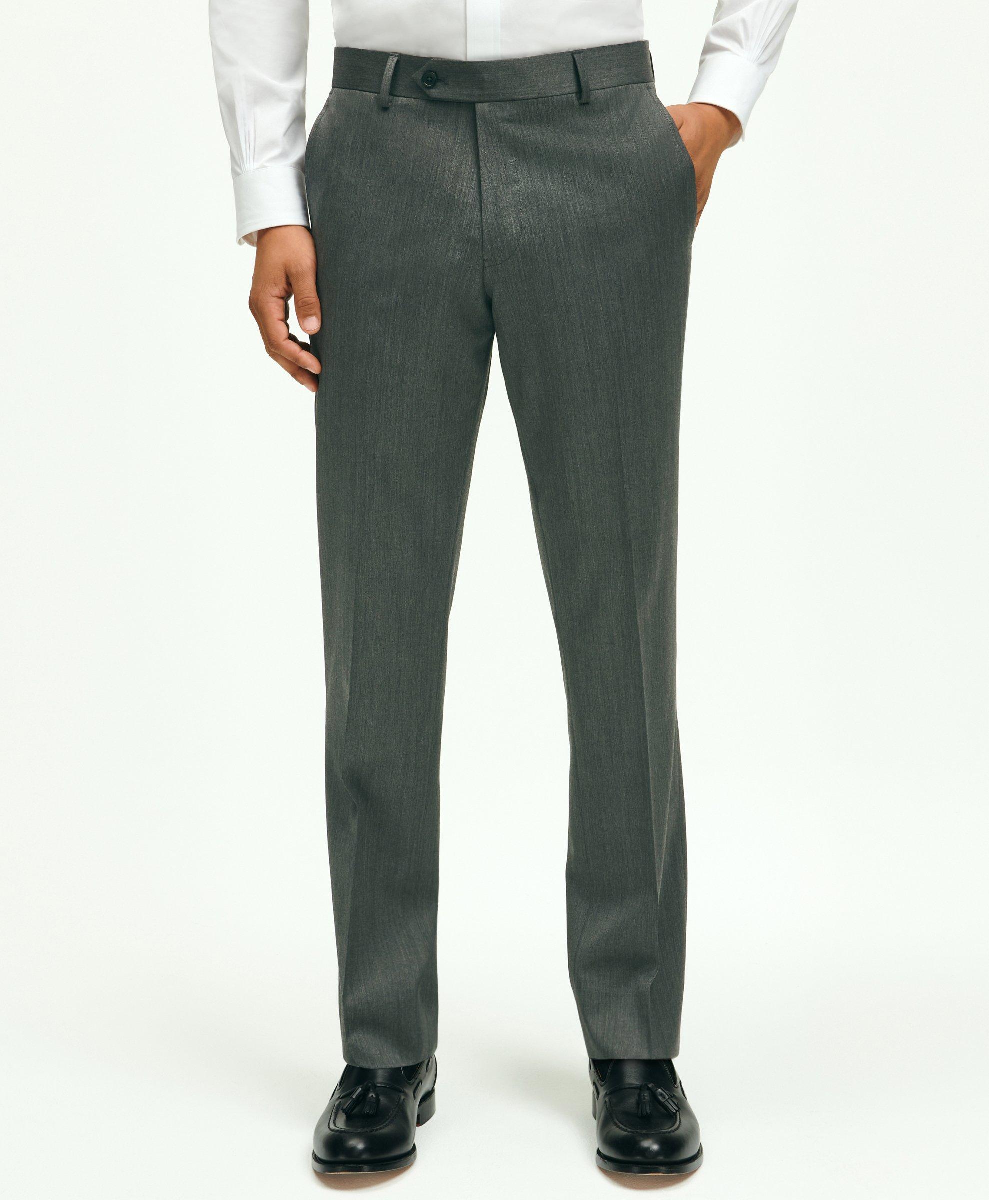 Regular Fit Classic Pants Gray - TIE HOUSE