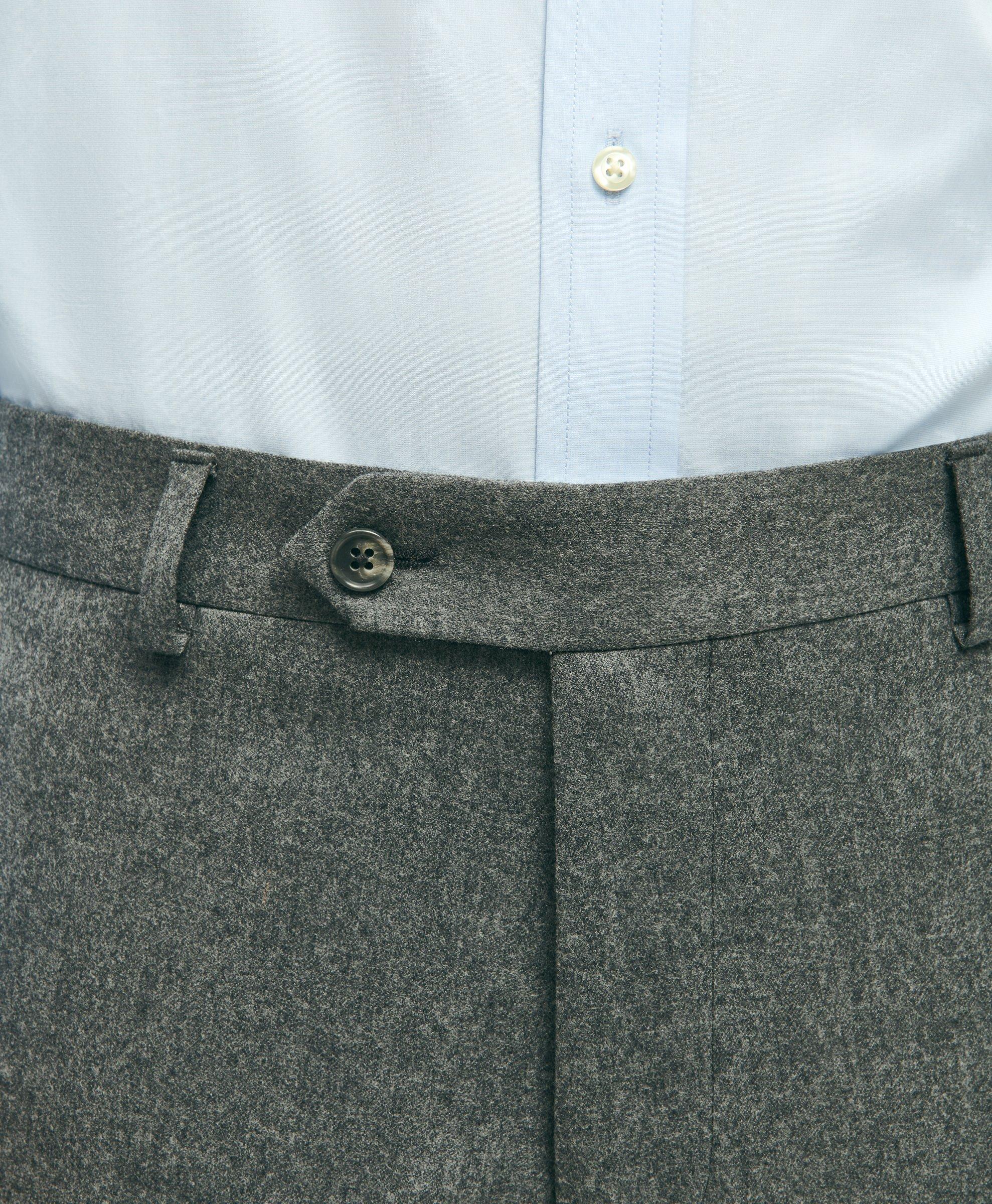 Classic Fit Wool Flannel Dress Pants, image 2