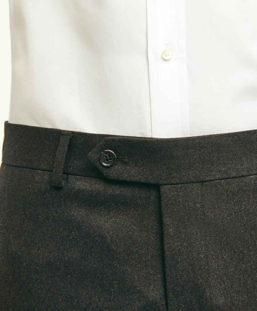Traditional Fit Wool Flannel Dress Pants, image 3