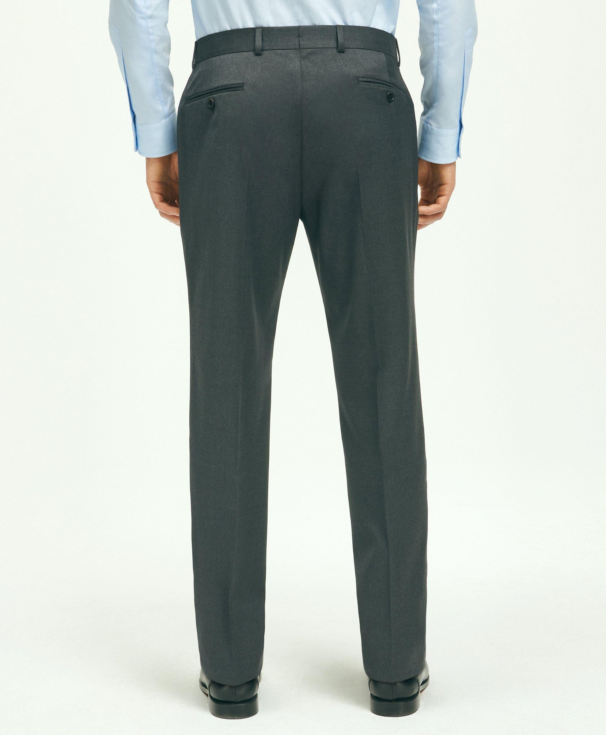 Harold Zignone Wool-Cotton Dress Pants, Dress Pants