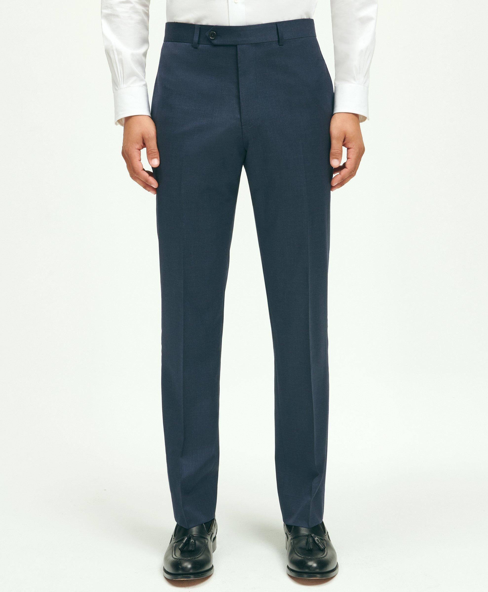 Slim-Fit Tapered Wool Tuxedo Trousers