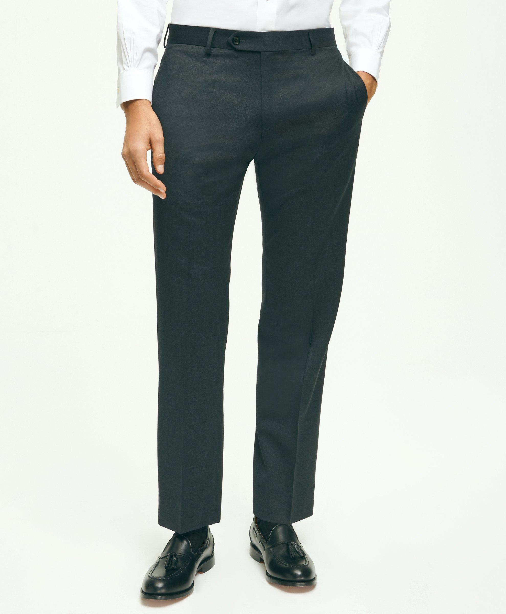 Traditional Fit Wool 1818 Dress Pants, image 1