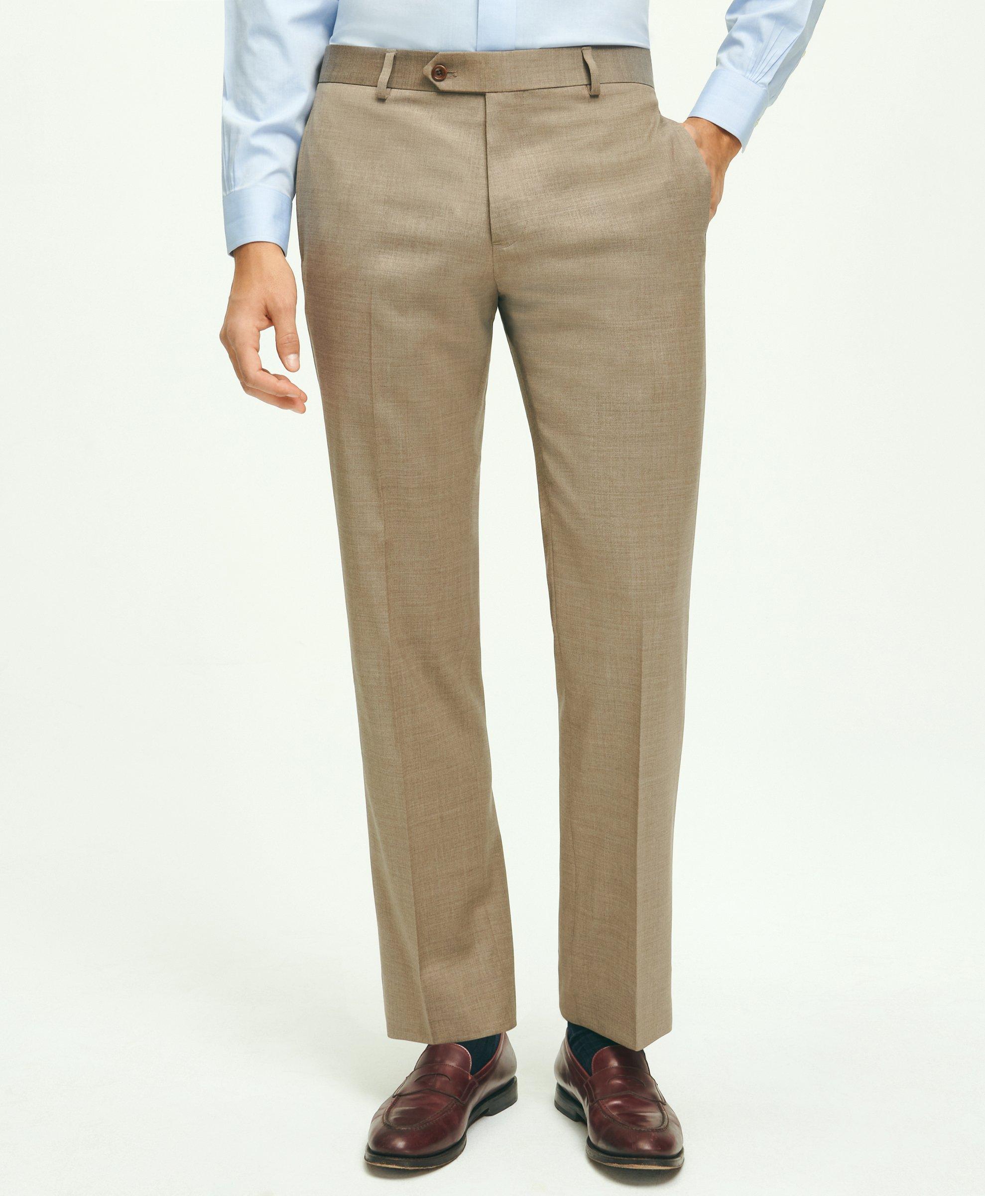 Harold Zignone Wool-Cotton Dress Pants, Dress Pants