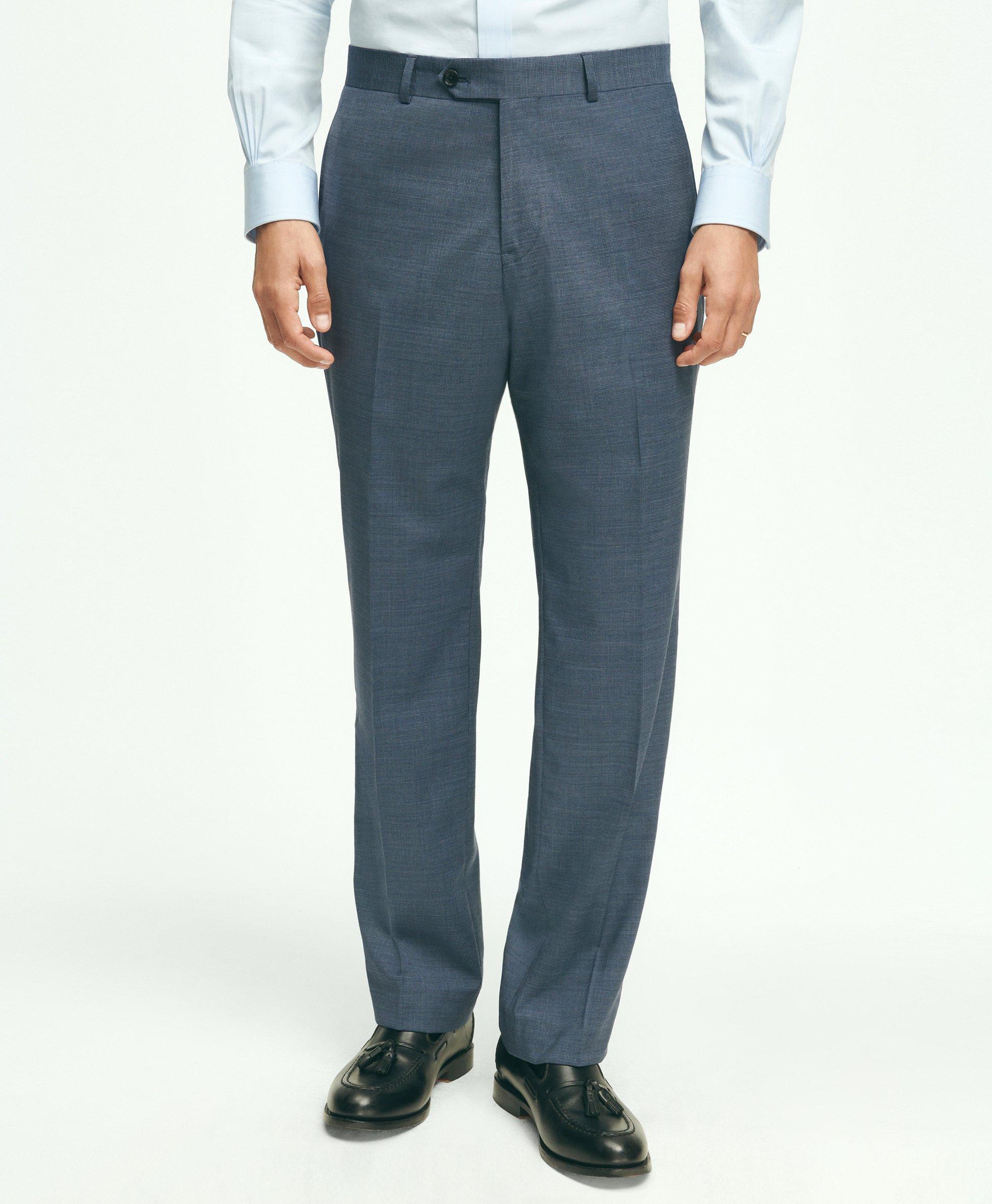 Traditional Fit Men s Dress Pants Brooks Brothers