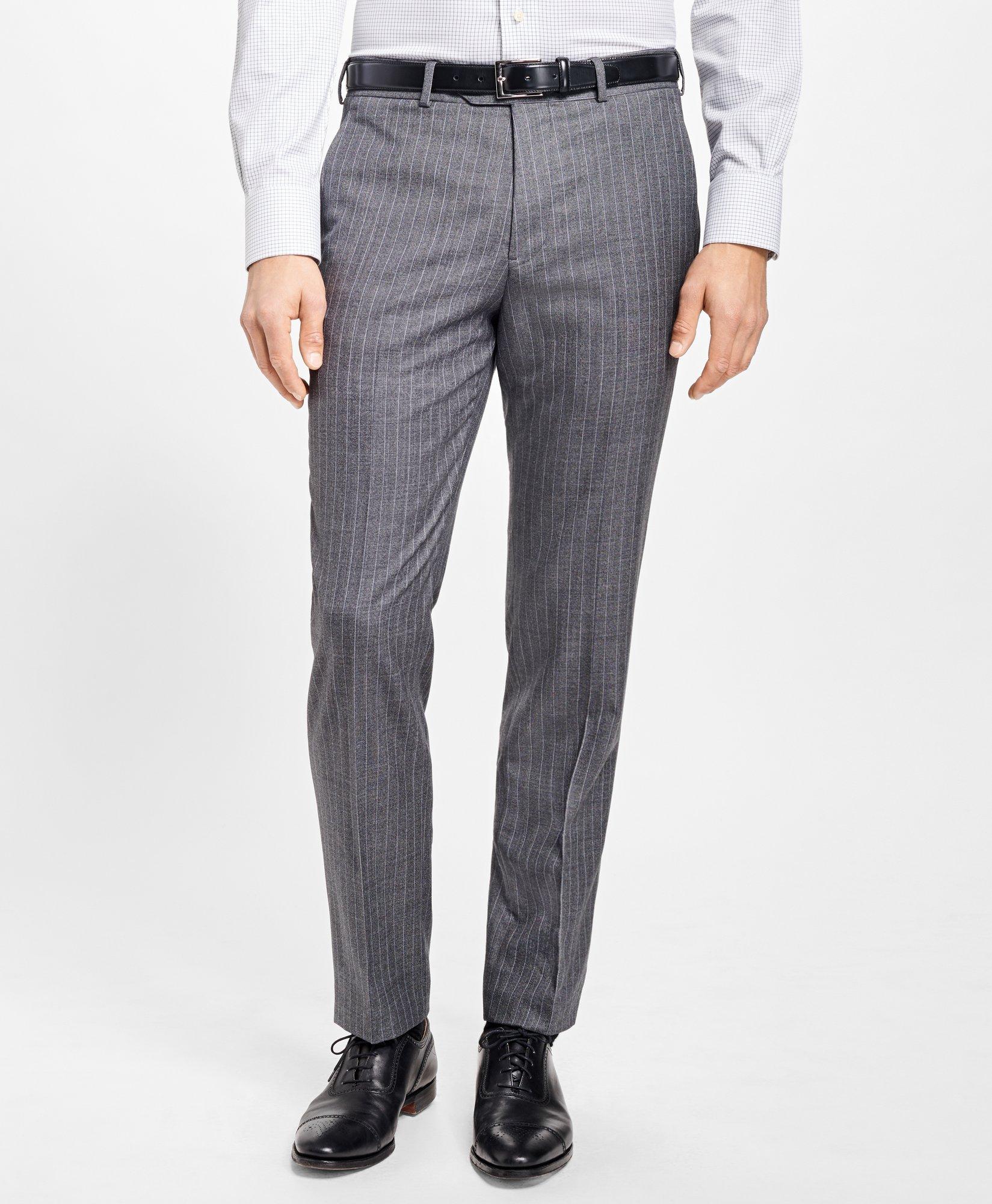 Regent Fit Textured Alternating Stripe 1818 Suit