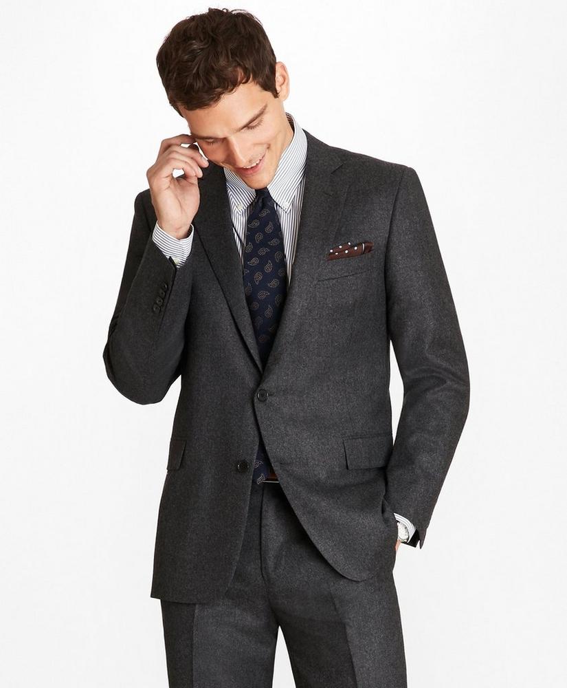 Regent Fit Stretch Flannel 1818 Suit, image 3