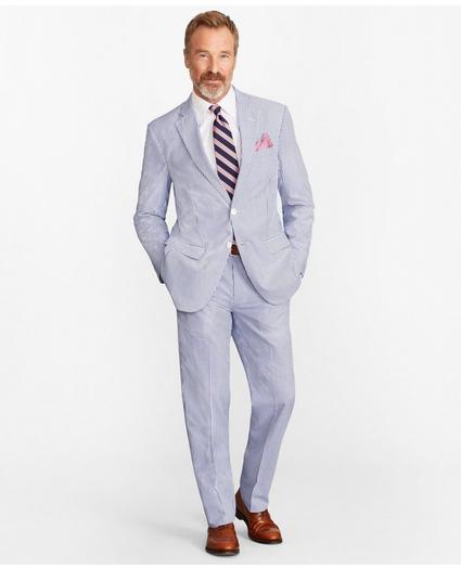 Madison Fit Stripe Seersucker Suit, image 1