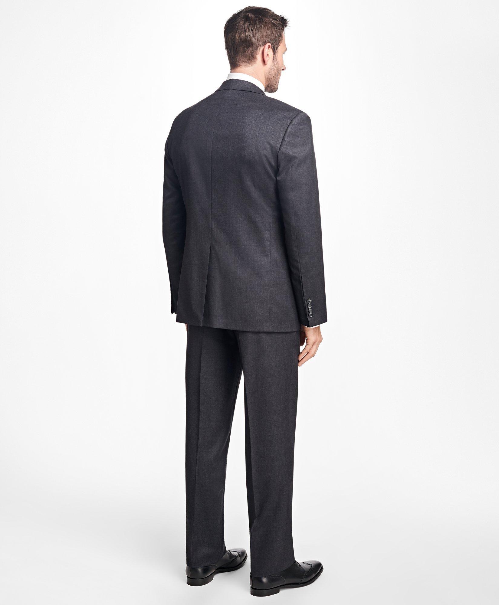 Classic Fit Stretch Wool Two-Button 1818 Suit