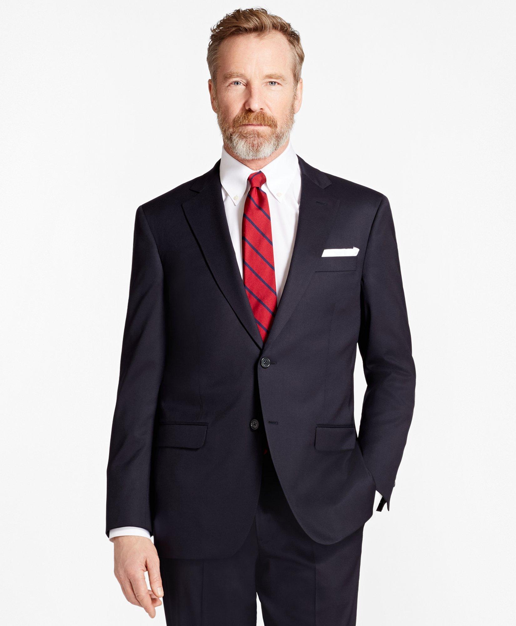 Madison Fit Stretch Wool TwoButton 1818 Suit