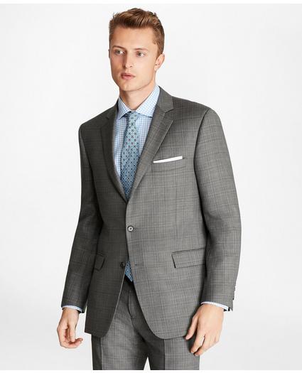 Regent Fit Saxxon™ Wool Plaid 1818 Suit, image 1
