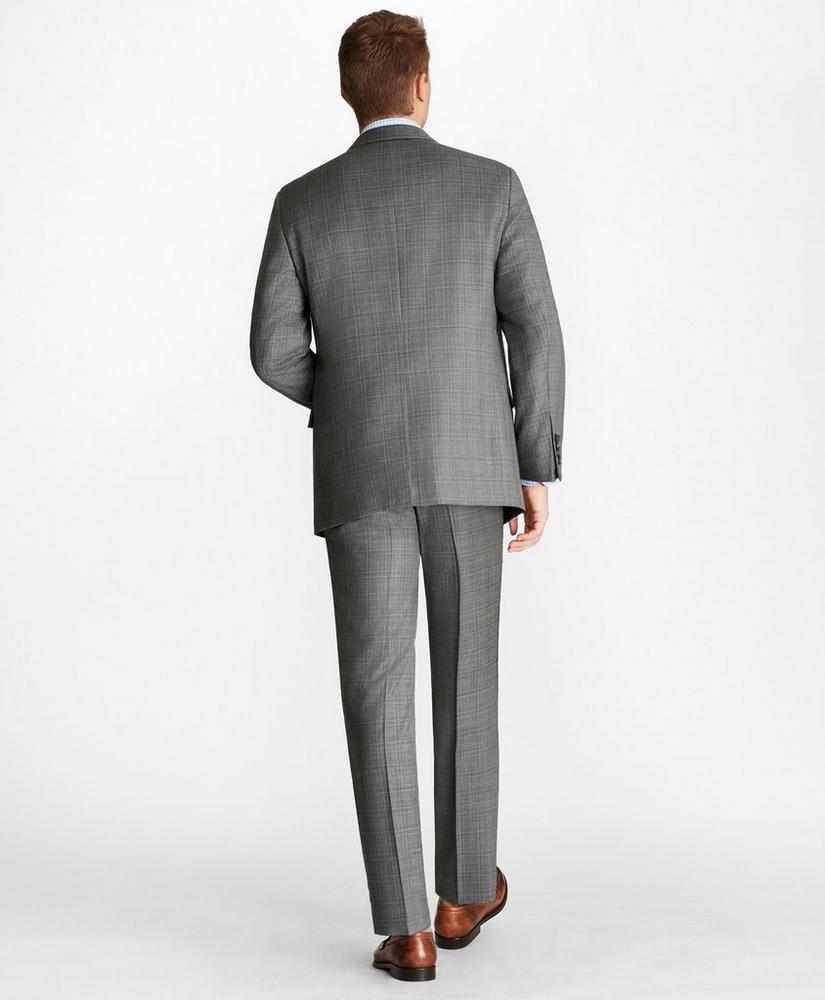 Regent Fit Saxxon™ Wool Plaid 1818 Suit, image 3