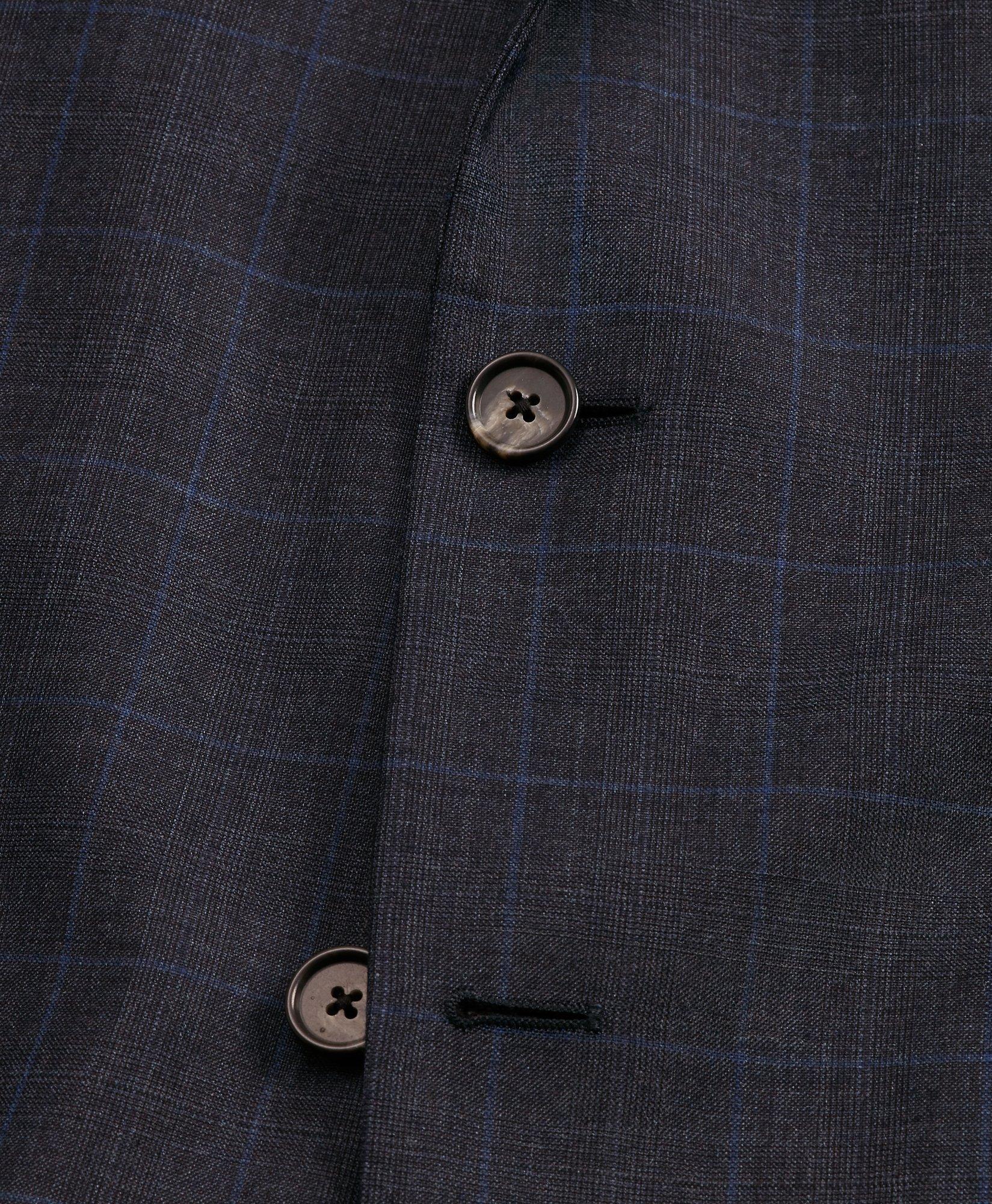 Regent Fit Plaid 1818 Suit 